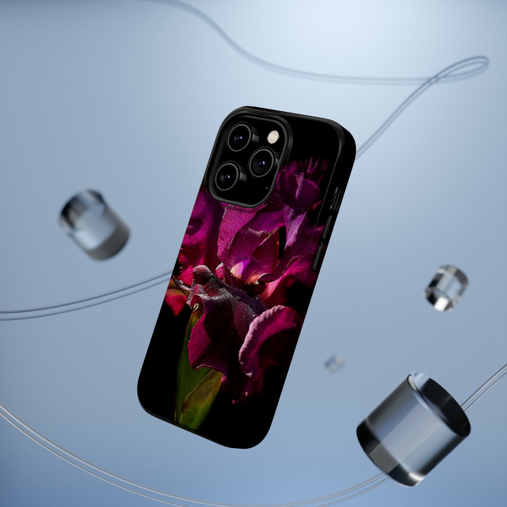 Deep Purple Iris MagSafe Tough iPhone® Cases