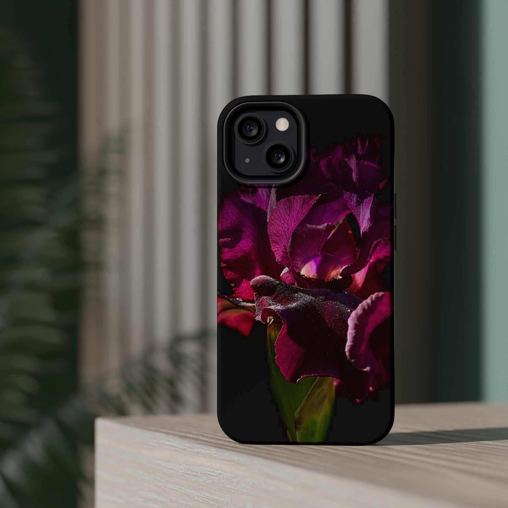 Deep Purple Iris MagSafe Tough iPhone® Cases