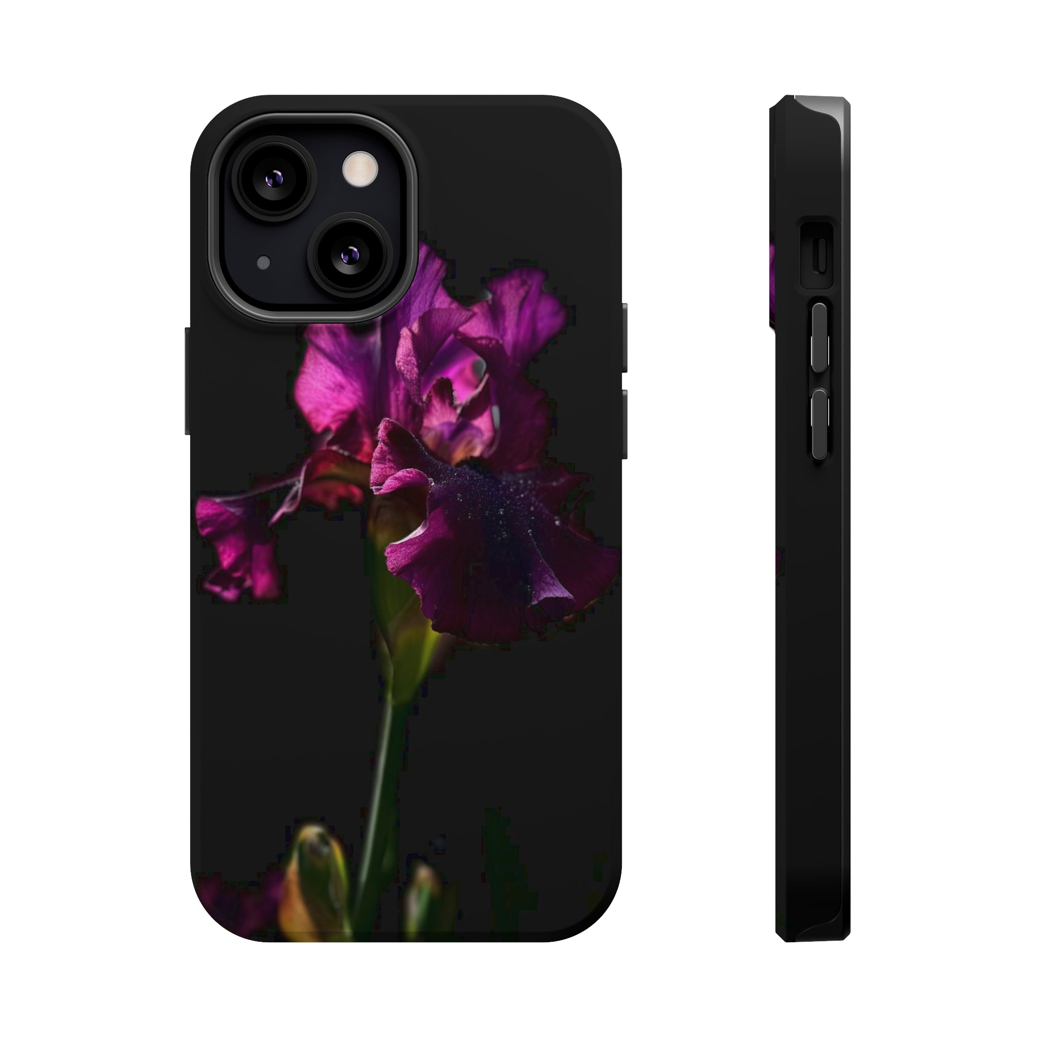 Deep Purple Iris No. 2 MagSafe Tough iPhone® Cases