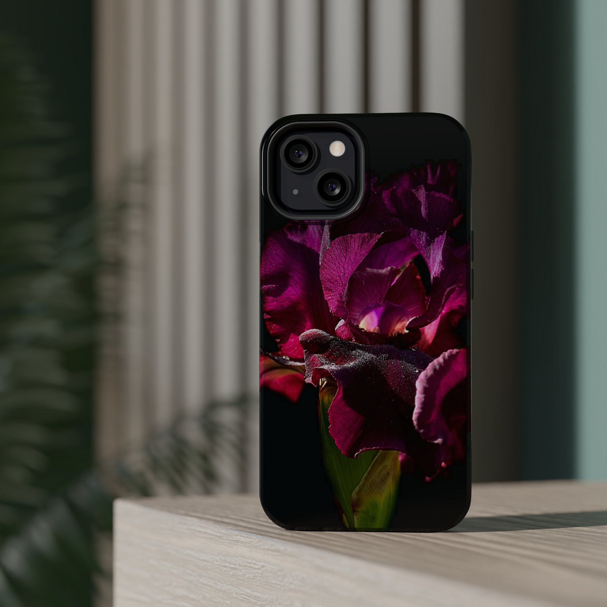 Deep Purple Iris MagSafe Tough iPhone® Cases
