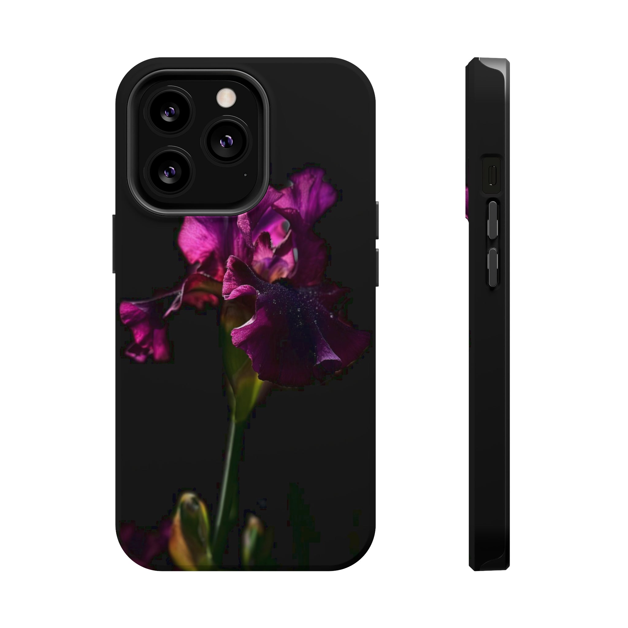 Deep Purple Iris No. 2 MagSafe Tough iPhone® Cases