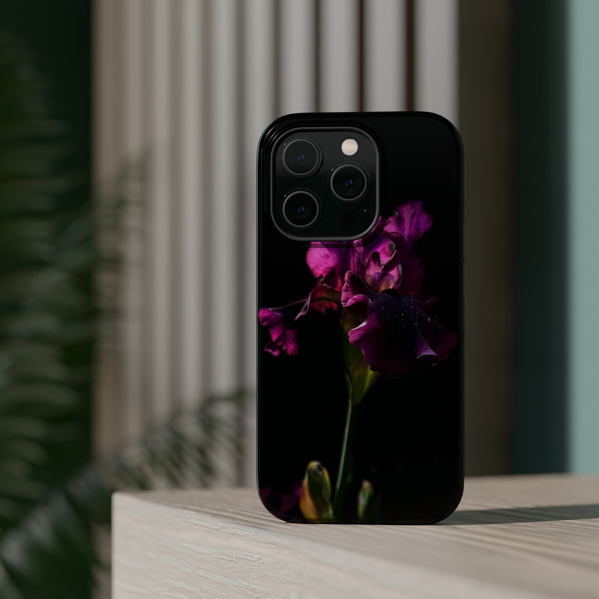 Deep Purple Iris No. 2 MagSafe Tough iPhone® Cases
