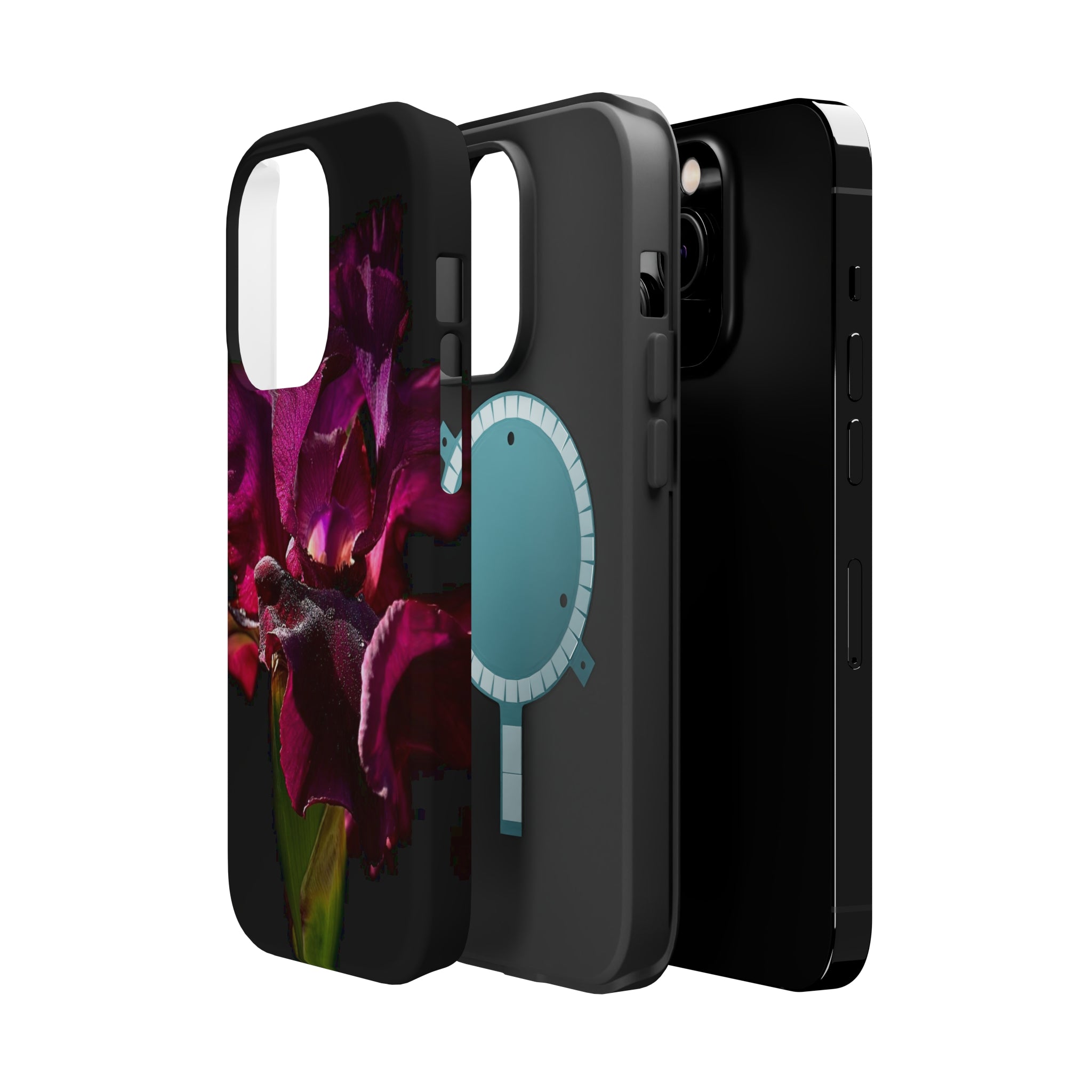 Deep Purple Iris MagSafe Tough iPhone® Cases