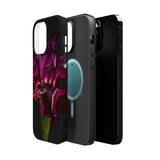 Deep Purple Iris MagSafe Tough iPhone® Cases
