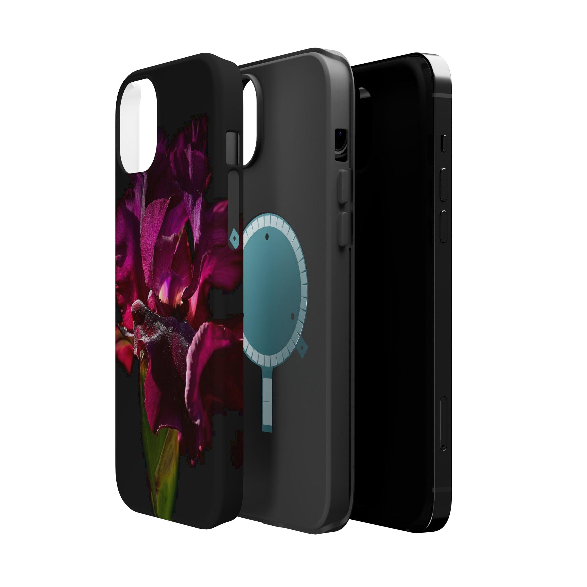 Deep Purple Iris MagSafe Tough iPhone® Cases