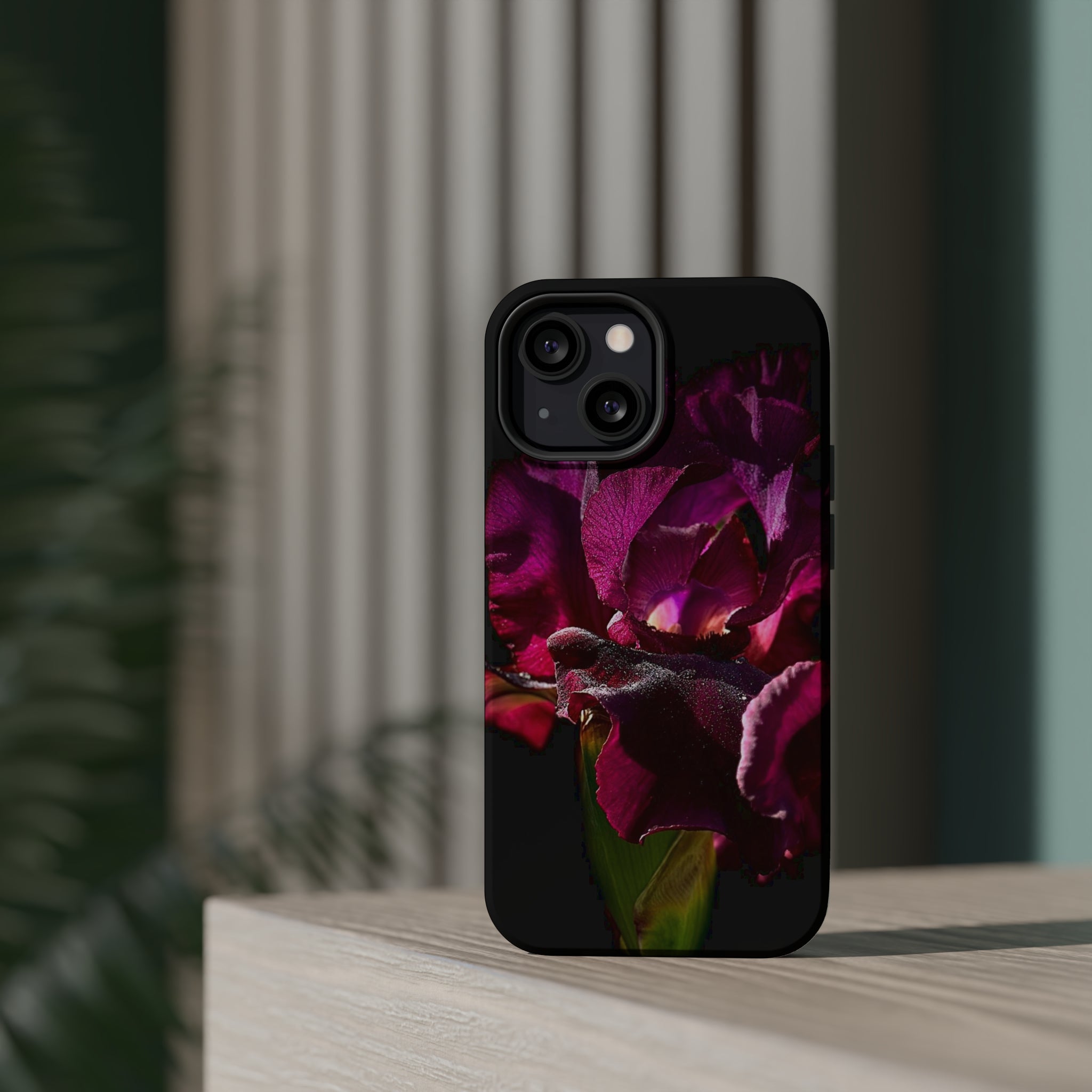 Deep Purple Iris MagSafe Tough iPhone® Cases