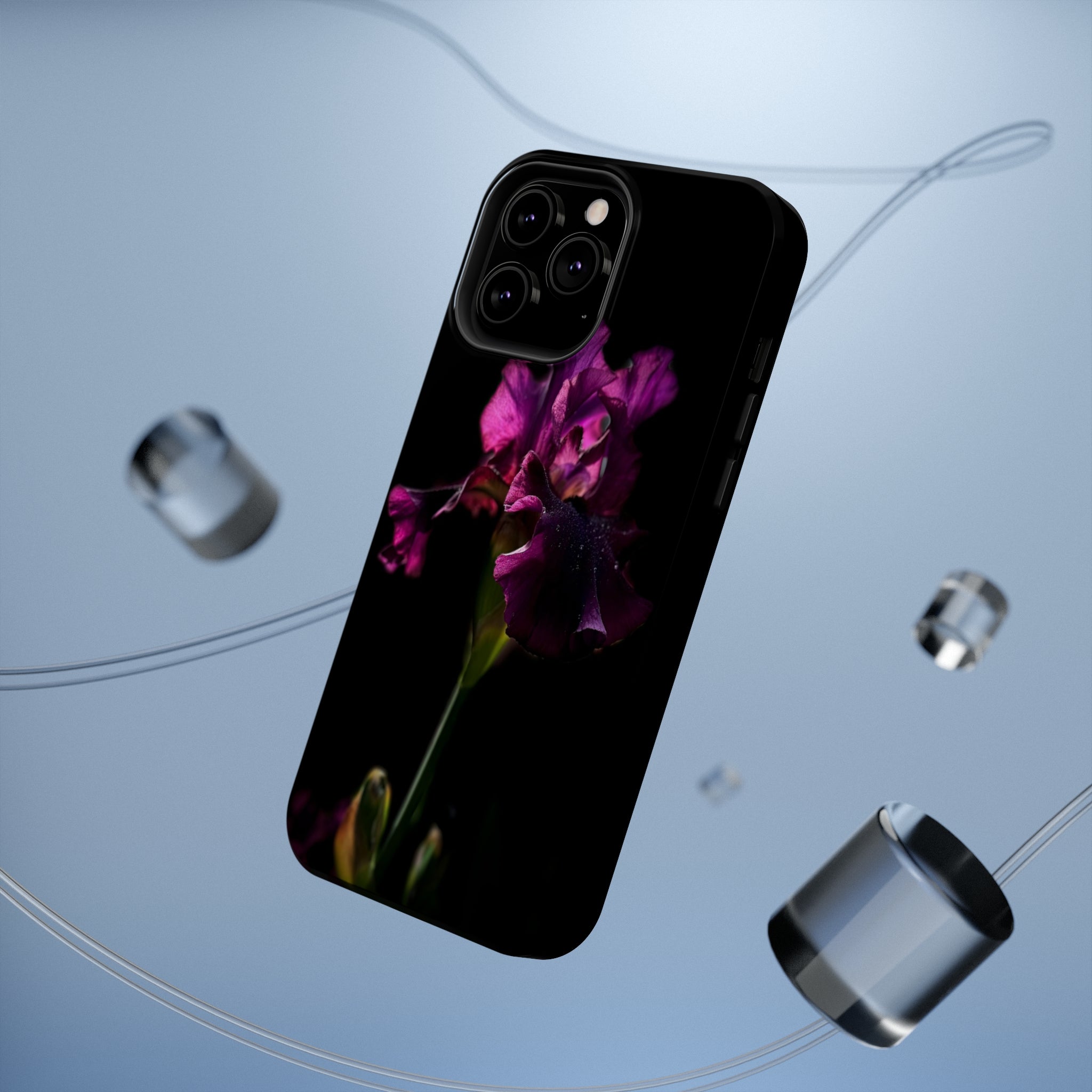 Deep Purple Iris No. 2 MagSafe Tough iPhone® Cases