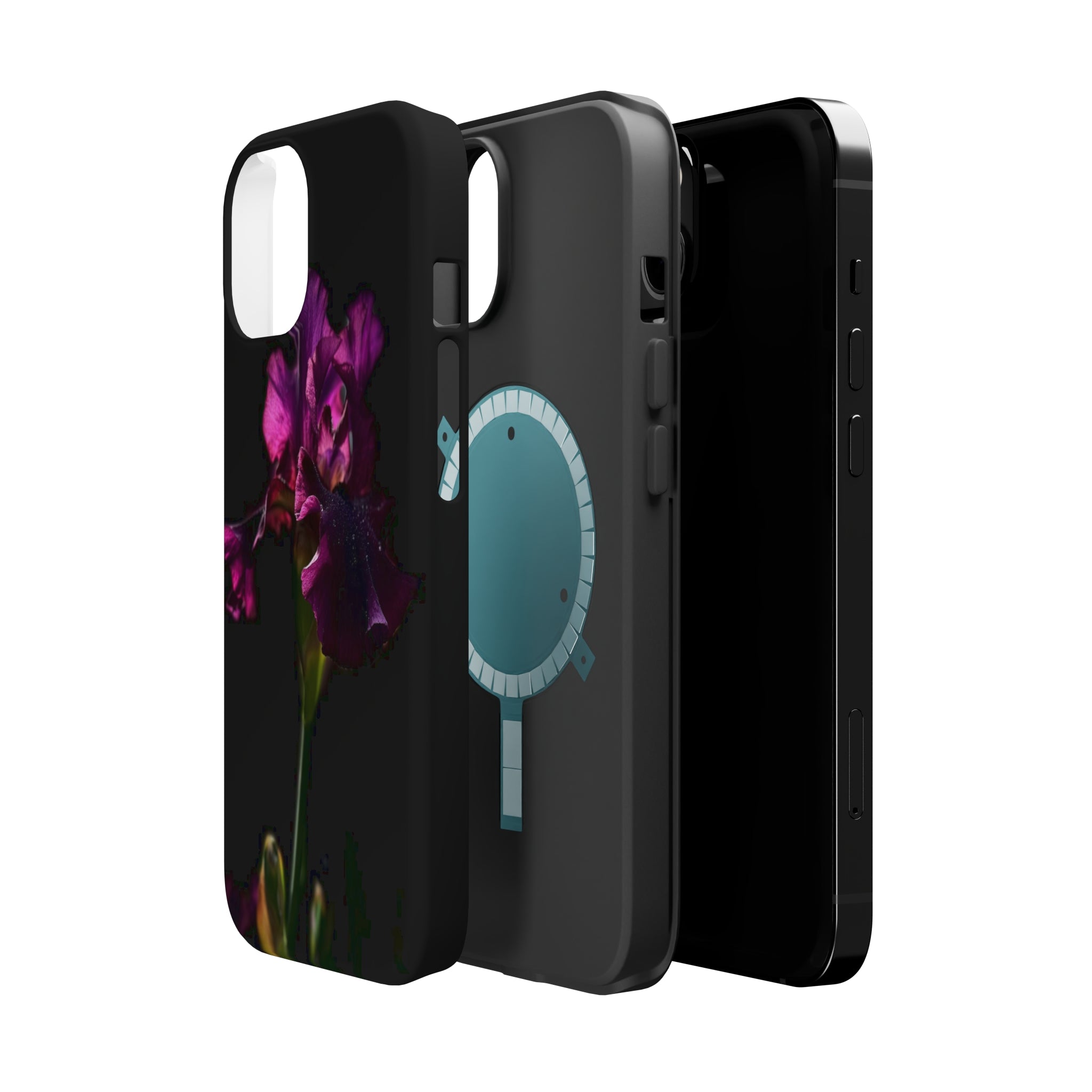 Deep Purple Iris No. 2 MagSafe Tough iPhone® Cases