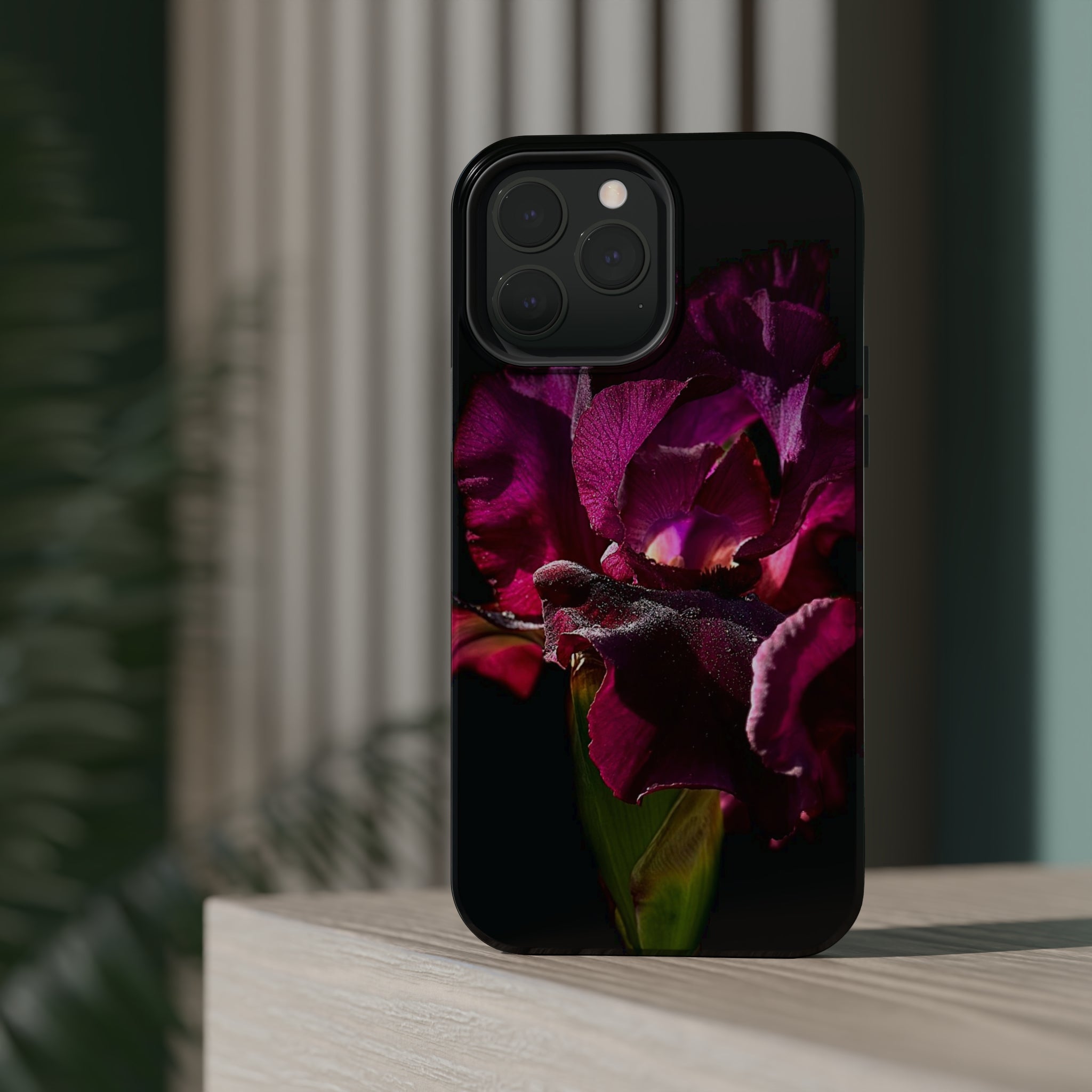 Deep Purple Iris MagSafe Tough iPhone® Cases