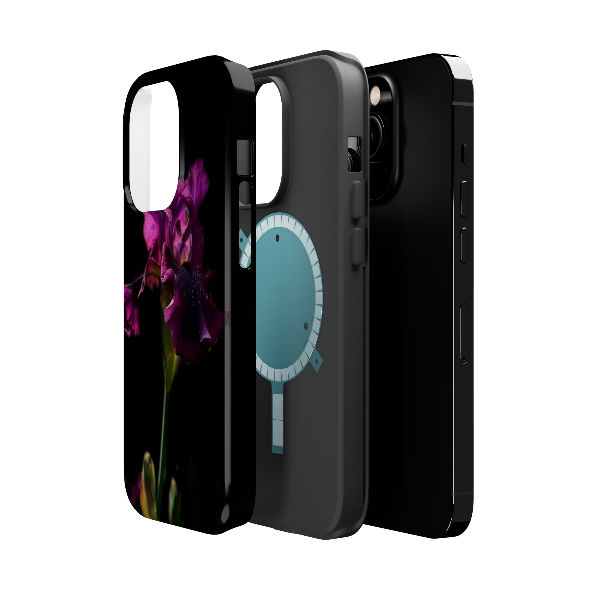 Deep Purple Iris No. 2 MagSafe Tough iPhone® Cases