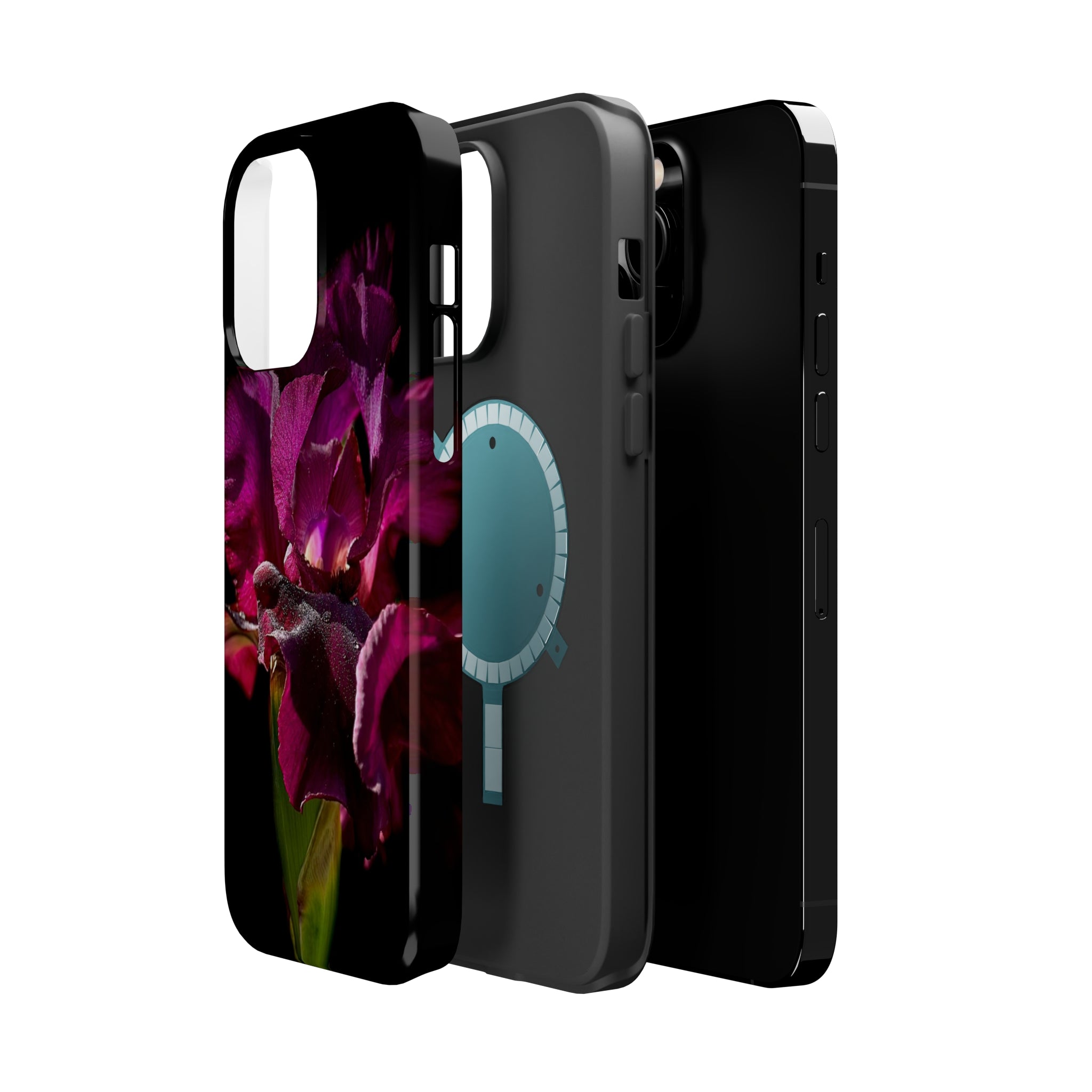 Deep Purple Iris MagSafe Tough iPhone® Cases