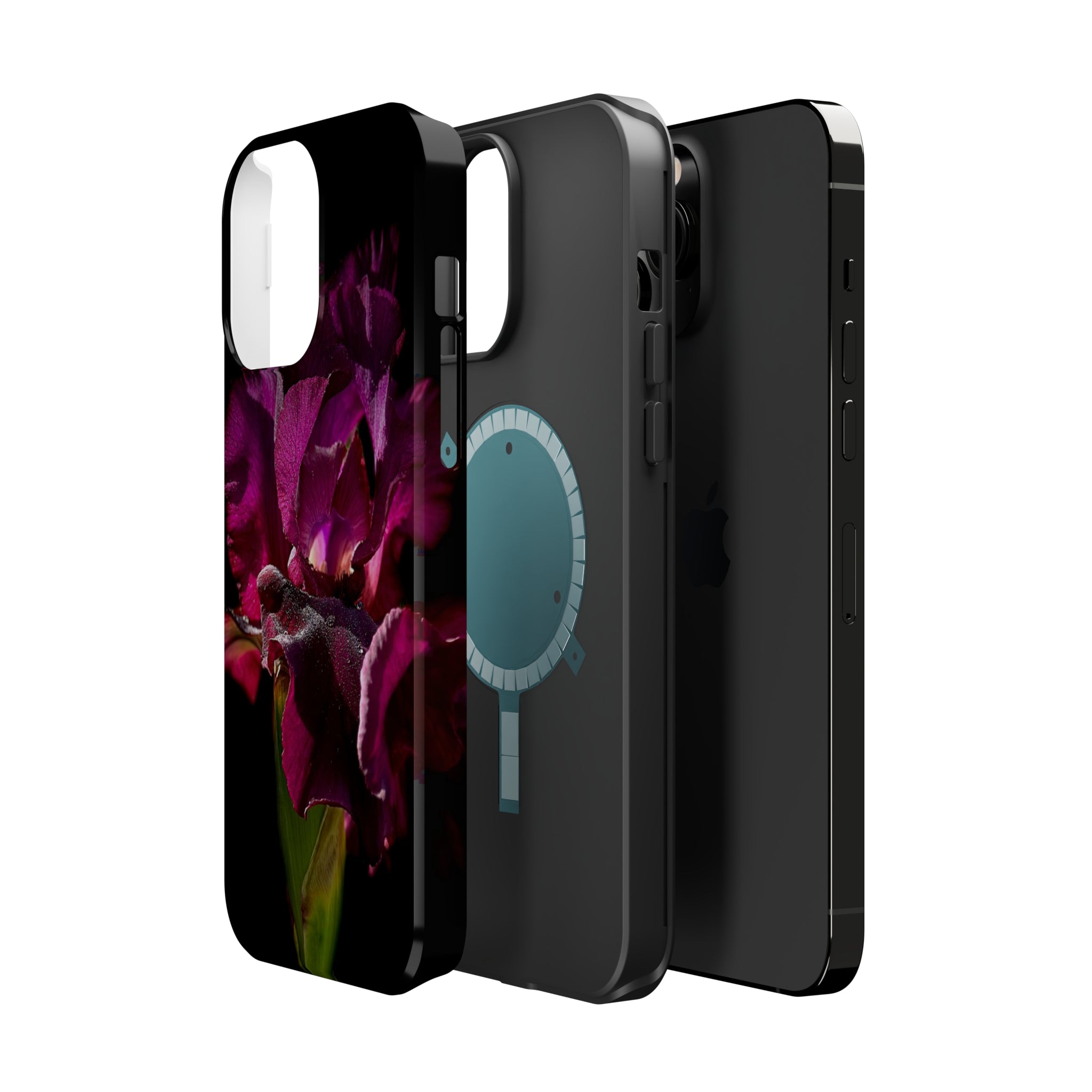 Deep Purple Iris MagSafe Tough iPhone® Cases