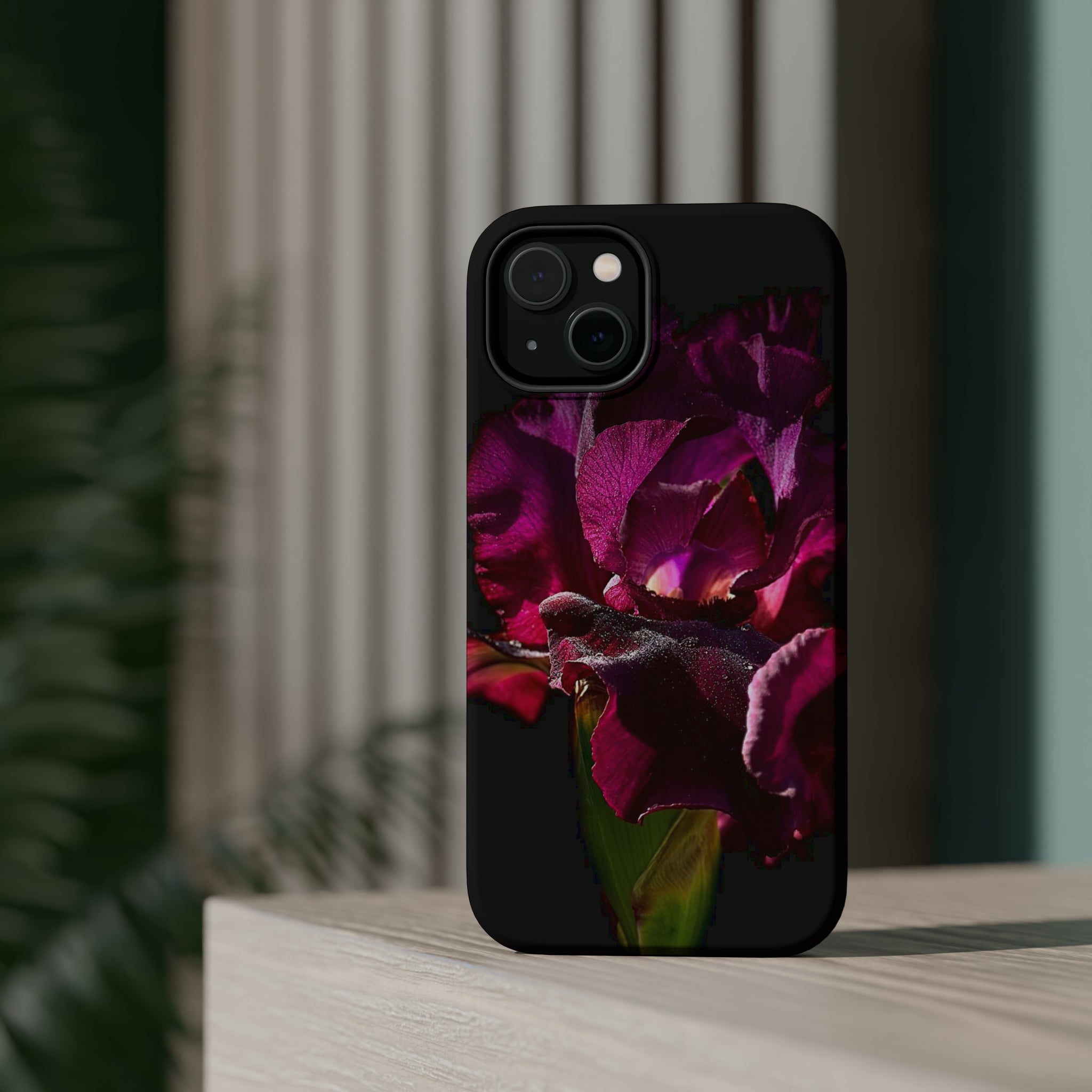 Deep Purple Iris MagSafe Tough iPhone® Cases