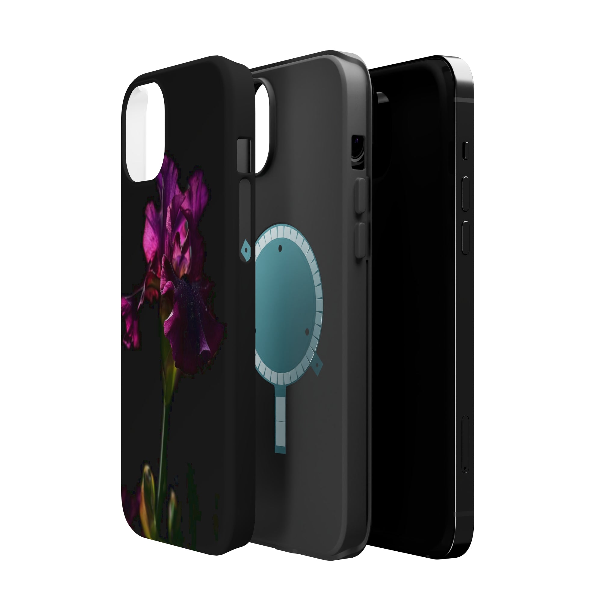 Deep Purple Iris No. 2 MagSafe Tough iPhone® Cases