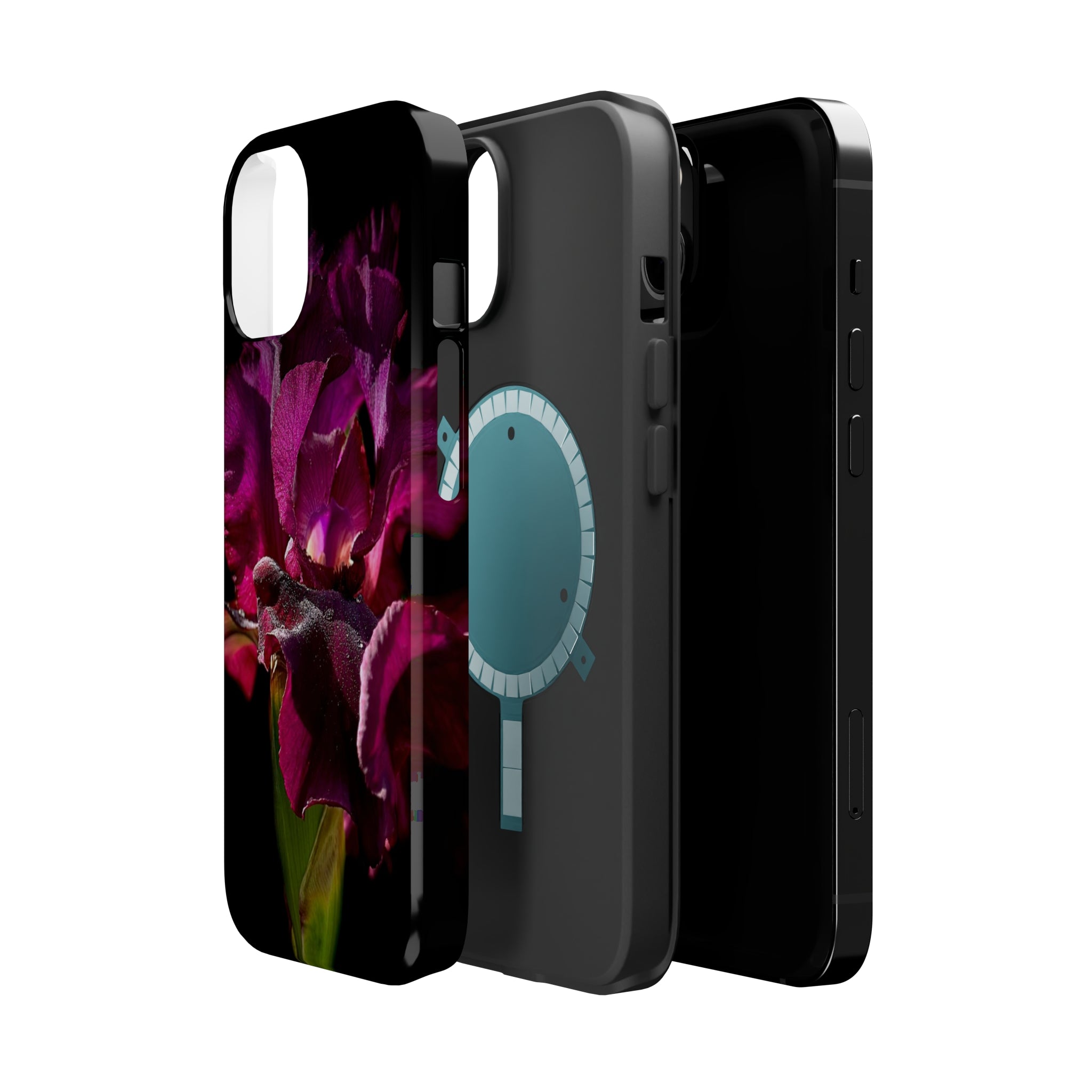Deep Purple Iris MagSafe Tough iPhone® Cases