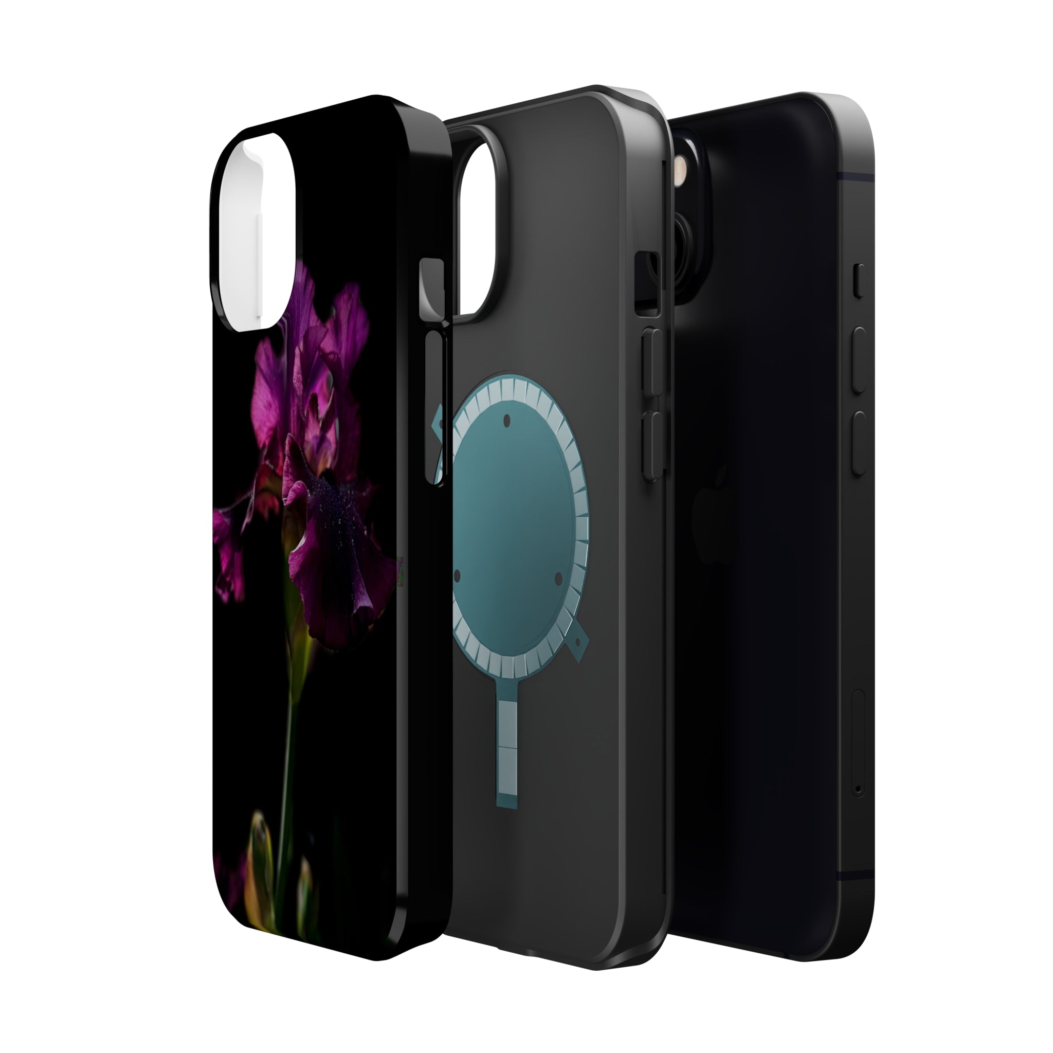 Deep Purple Iris No. 2 MagSafe Tough iPhone® Cases