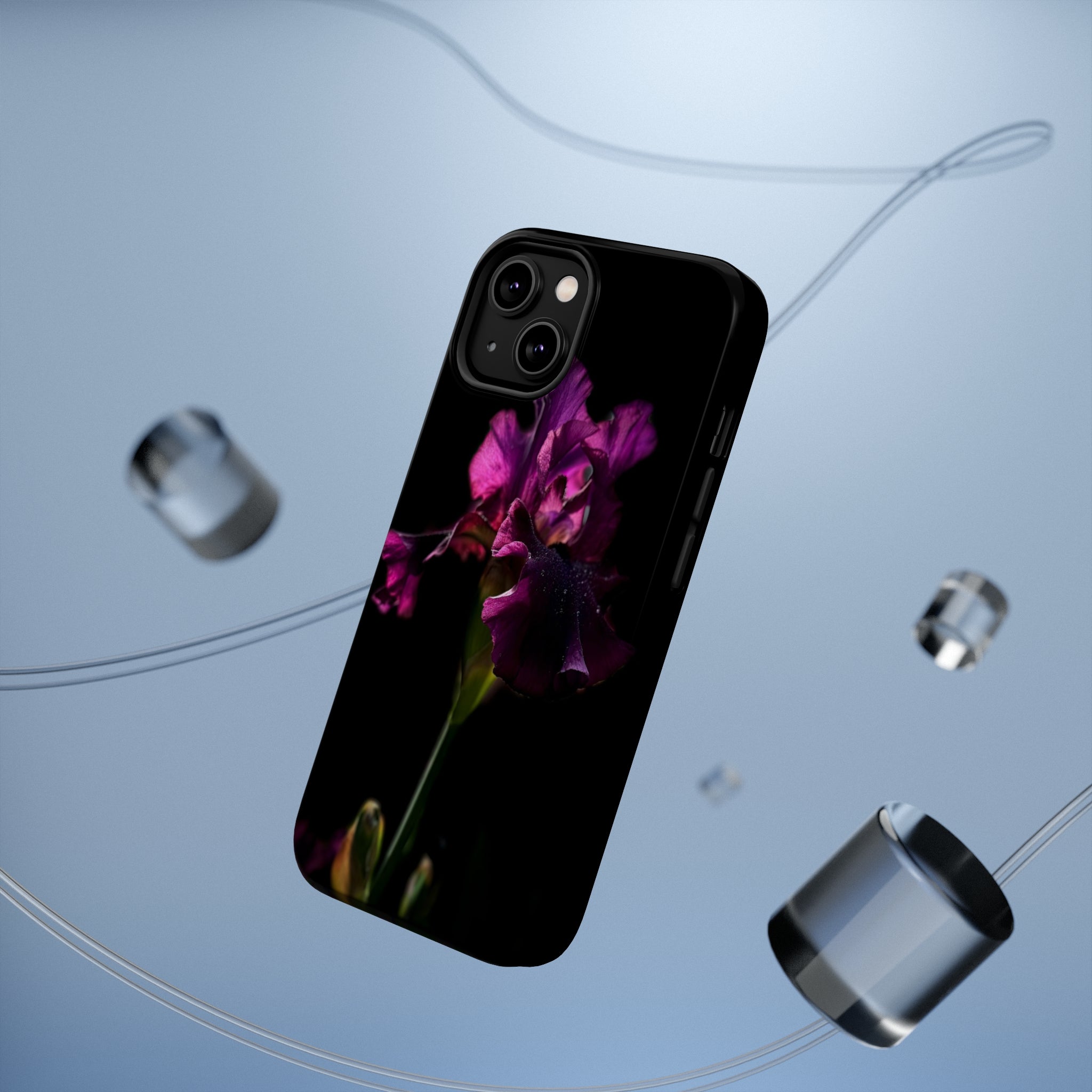 Deep Purple Iris No. 2 MagSafe Tough iPhone® Cases