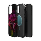 Deep Purple Iris MagSafe Tough iPhone® Cases