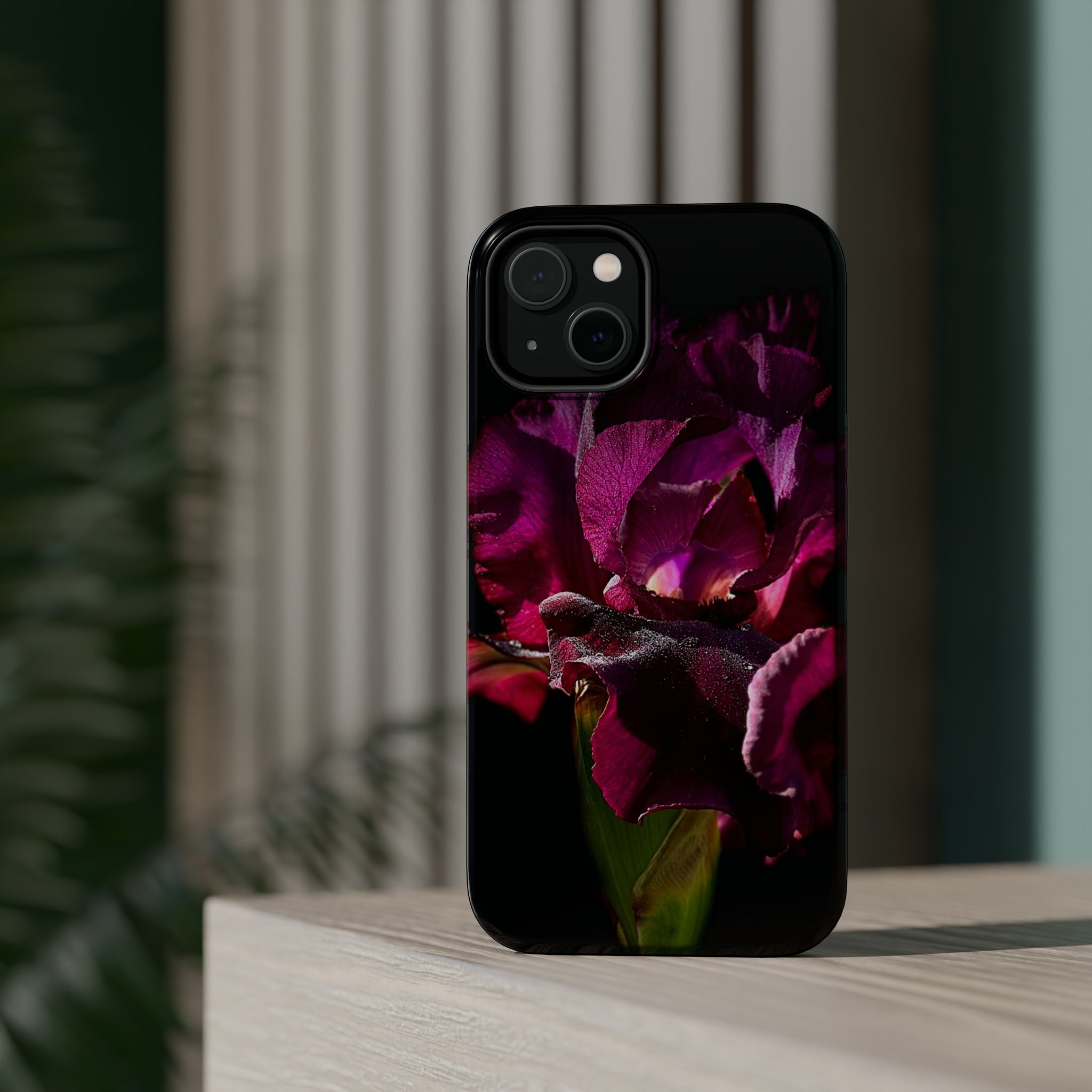 Deep Purple Iris MagSafe Tough iPhone® Cases