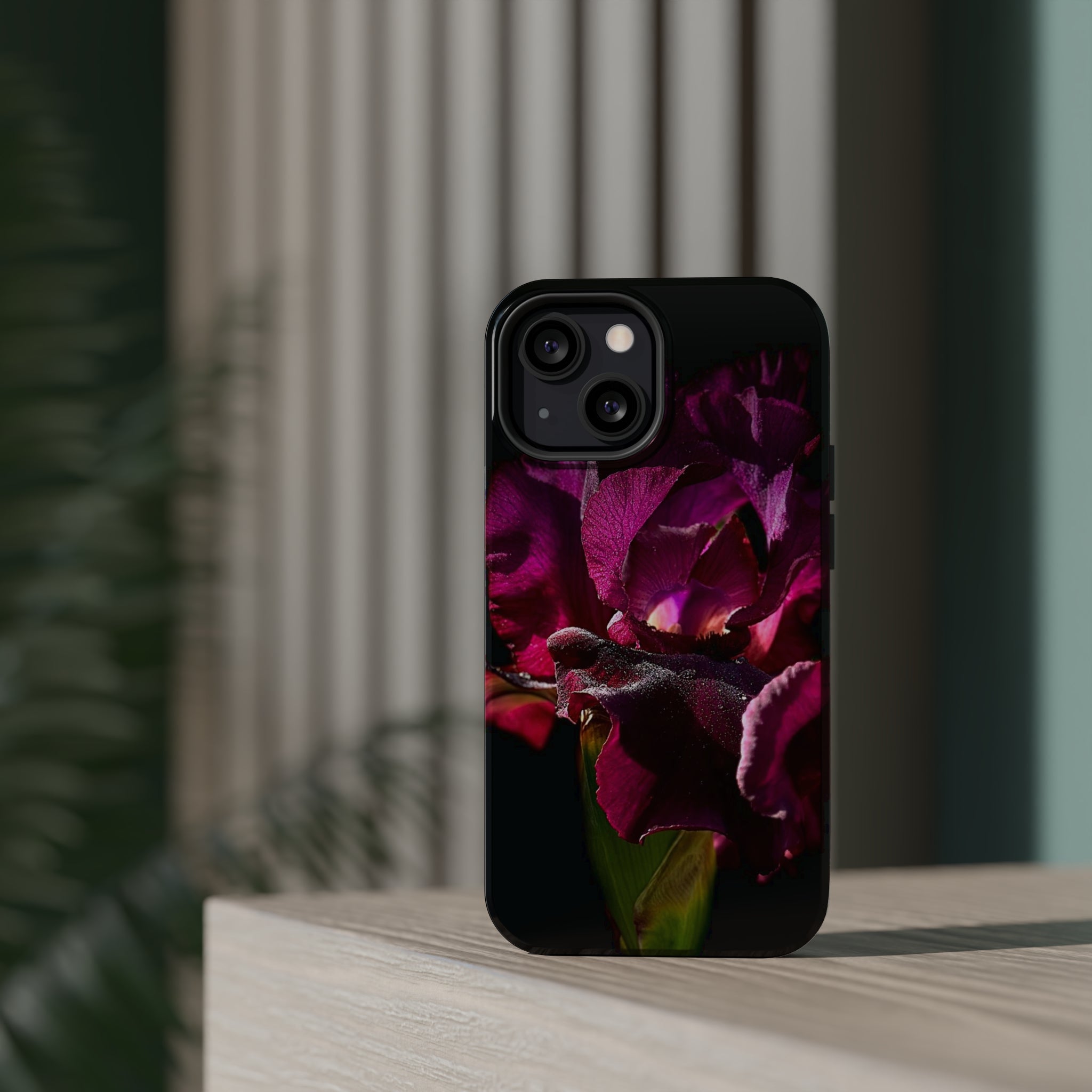Deep Purple Iris MagSafe Tough iPhone® Cases