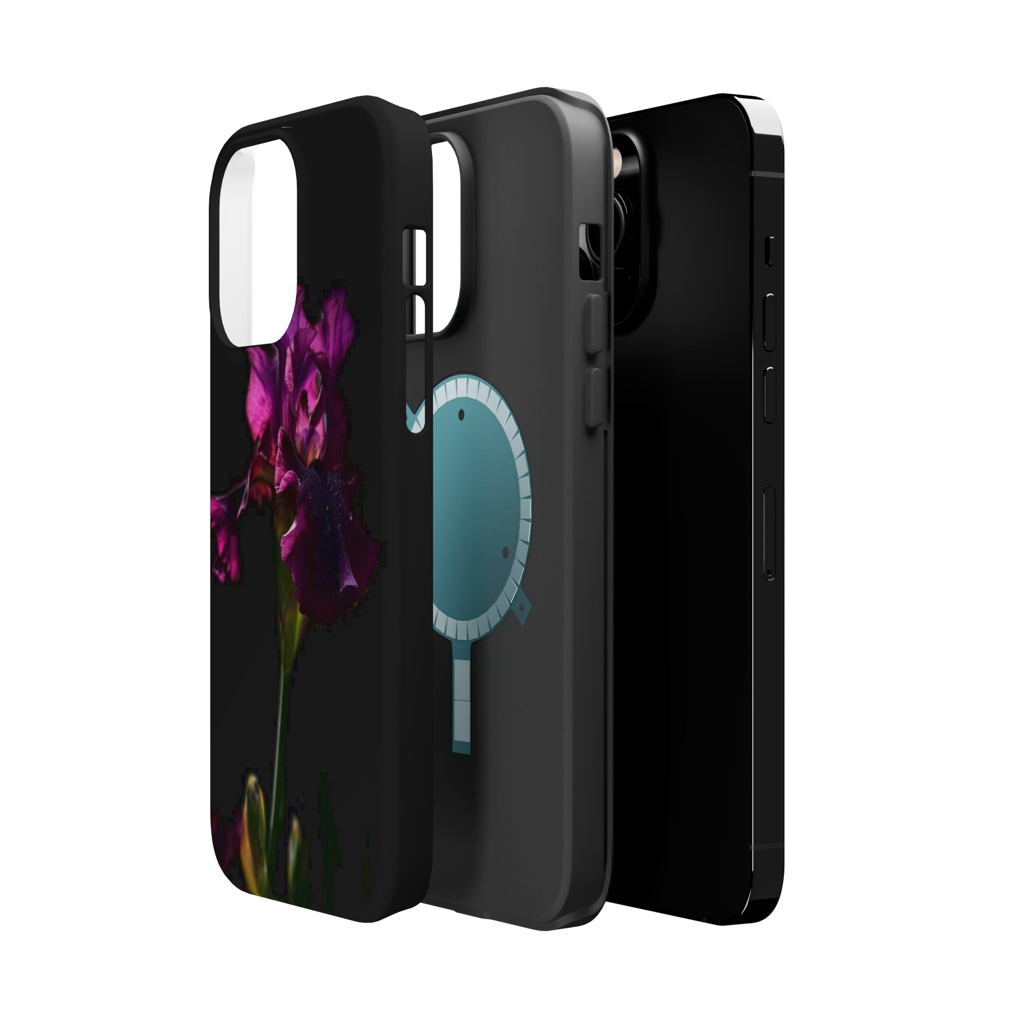 Deep Purple Iris No. 2 MagSafe Tough iPhone® Cases