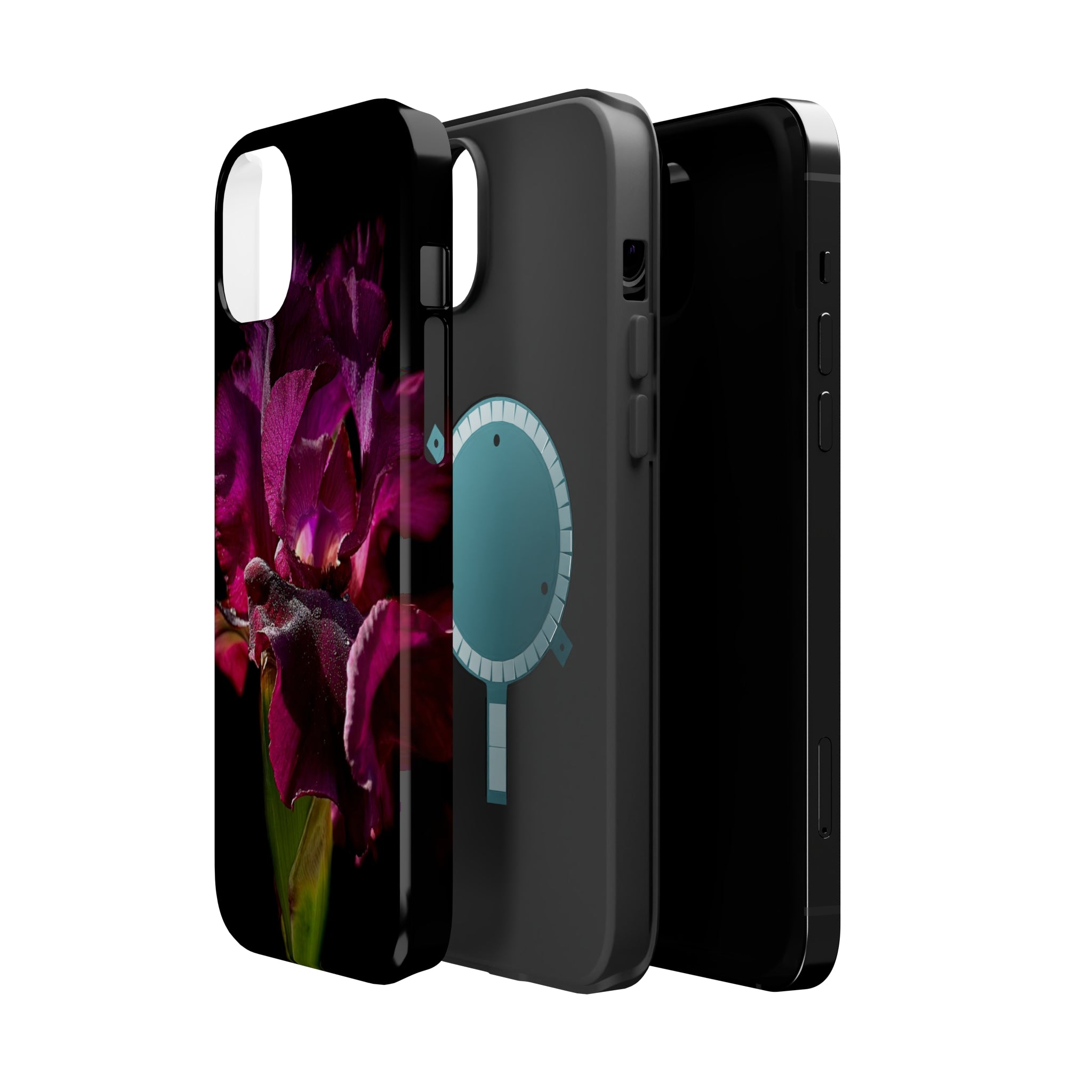 Deep Purple Iris MagSafe Tough iPhone® Cases