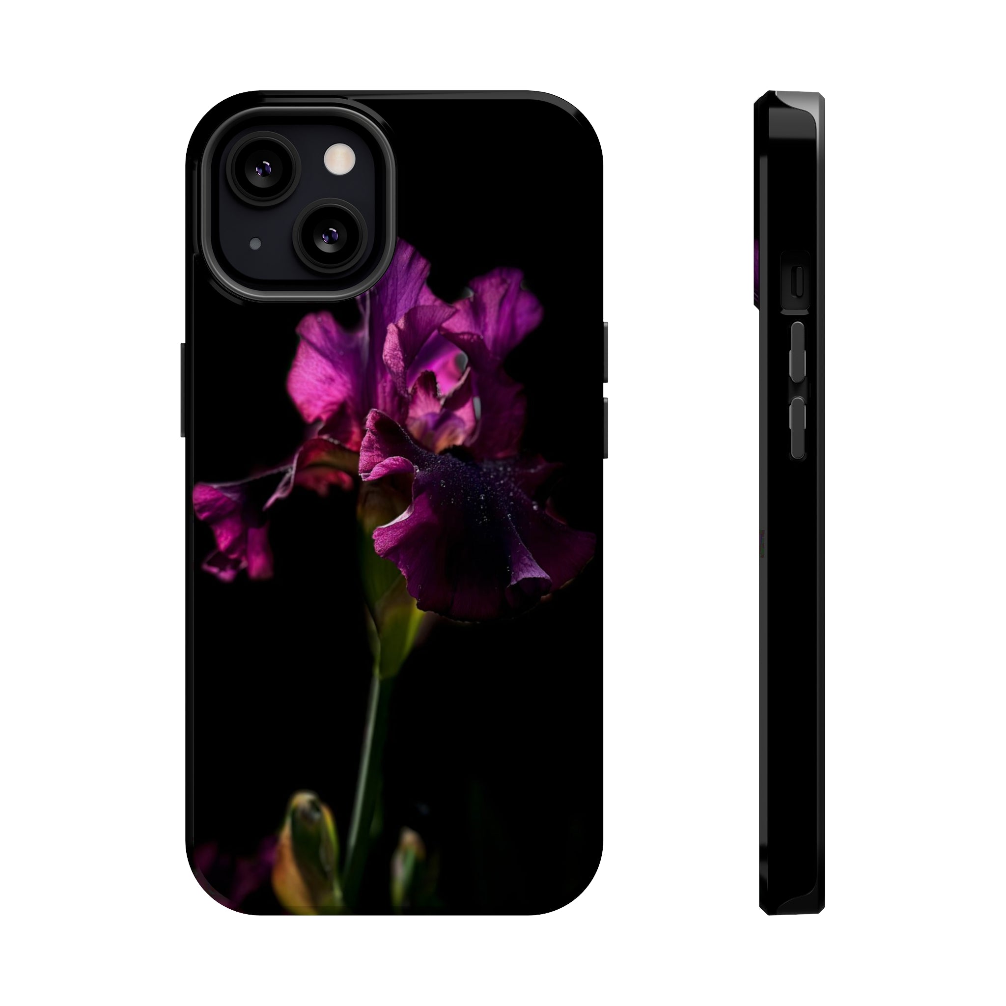 Deep Purple Iris No. 2 MagSafe Tough iPhone® Cases