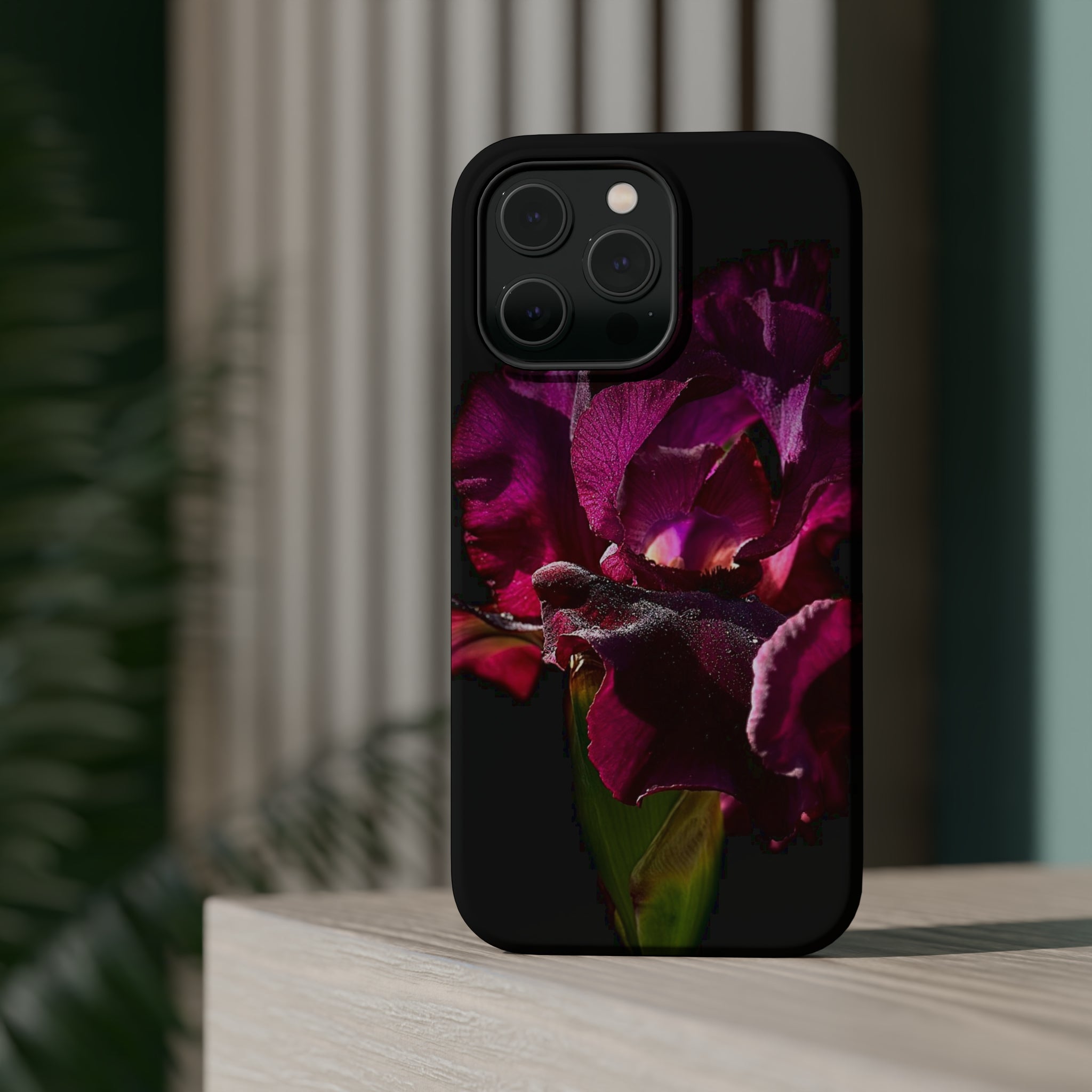 Deep Purple Iris MagSafe Tough iPhone® Cases