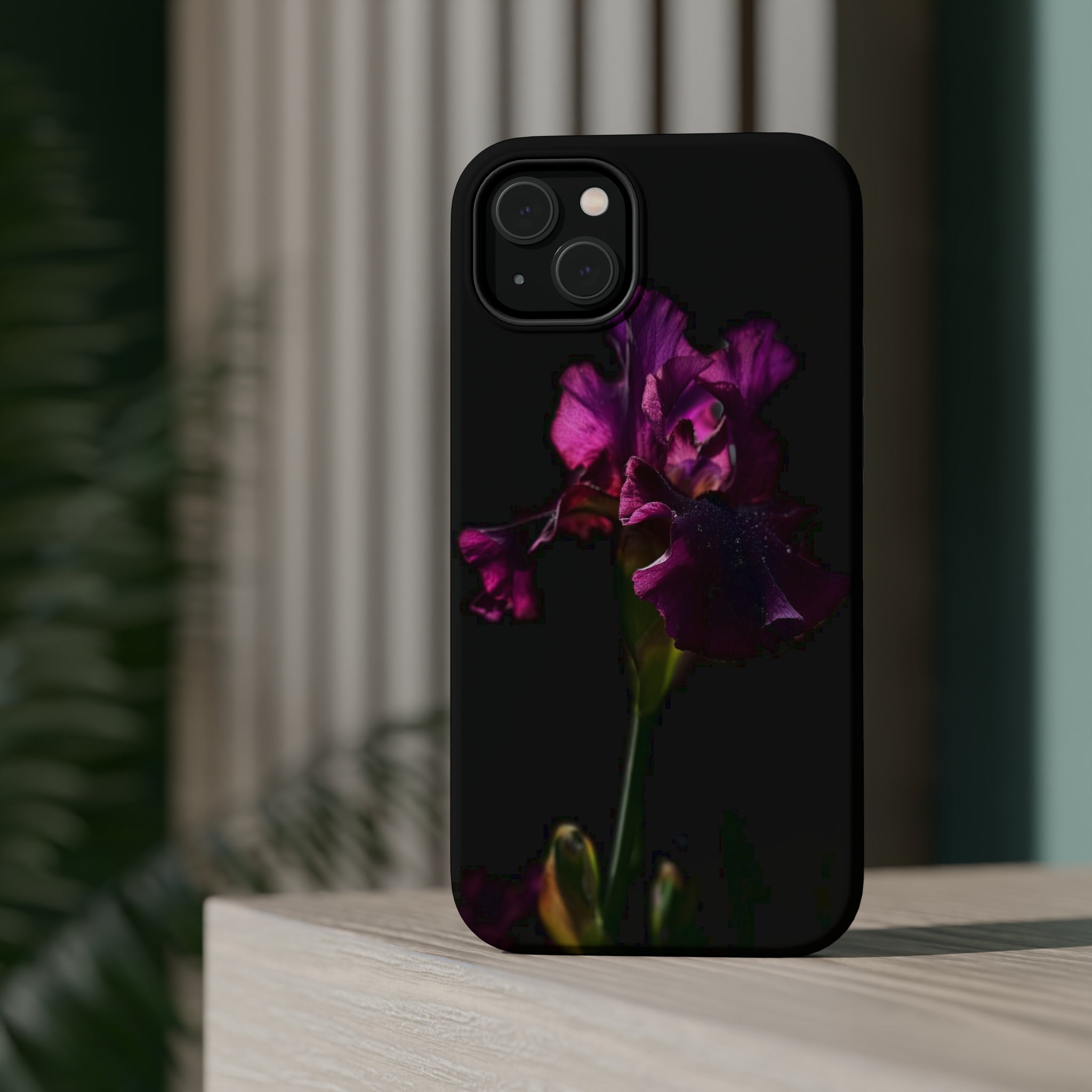 Deep Purple Iris No. 2 MagSafe Tough iPhone® Cases