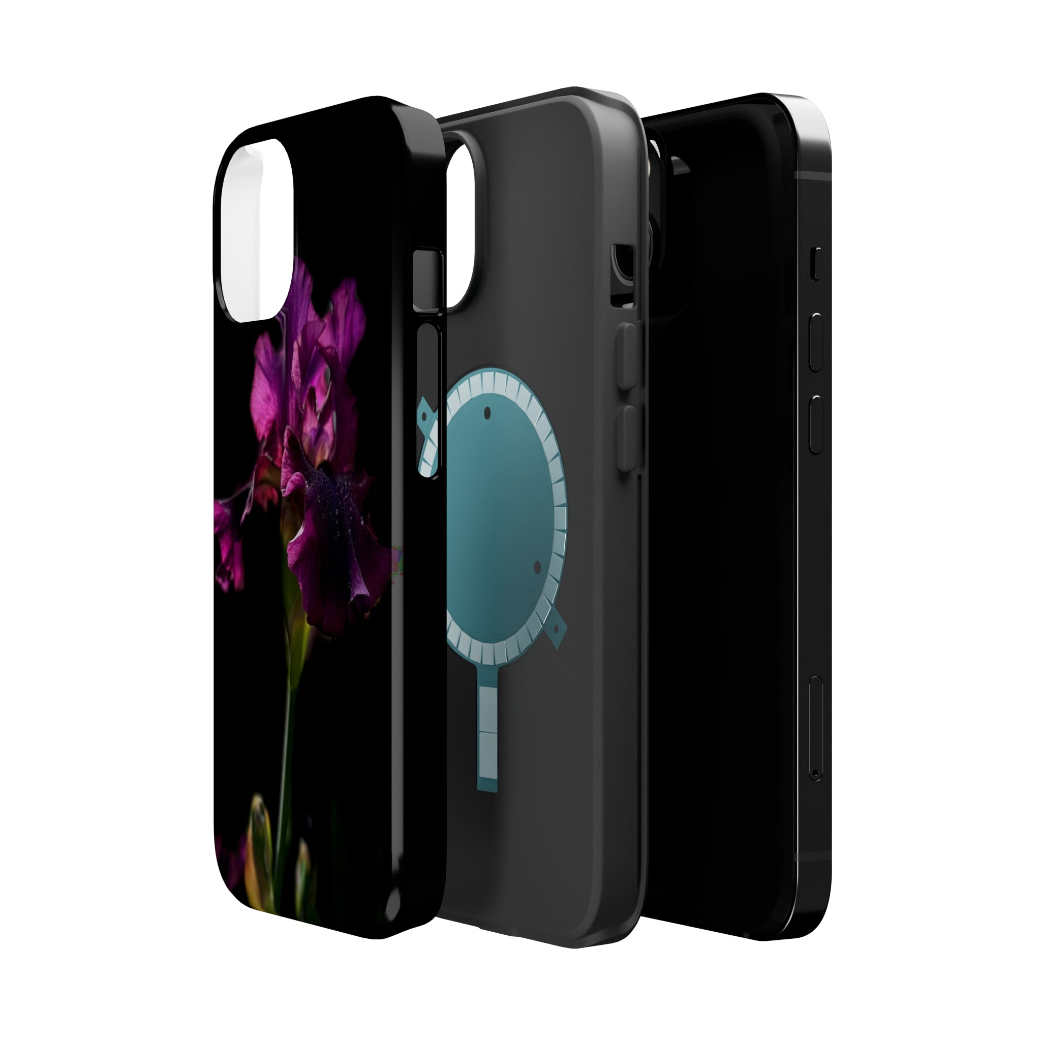 Deep Purple Iris No. 2 MagSafe Tough iPhone® Cases