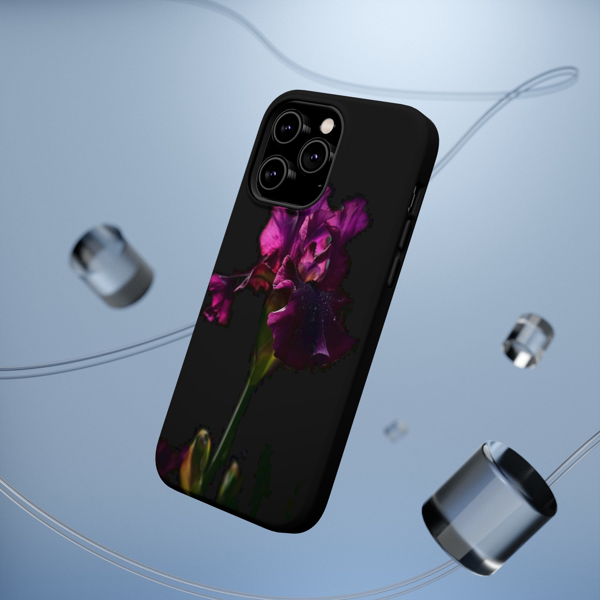 Deep Purple Iris No. 2 MagSafe Tough iPhone® Cases