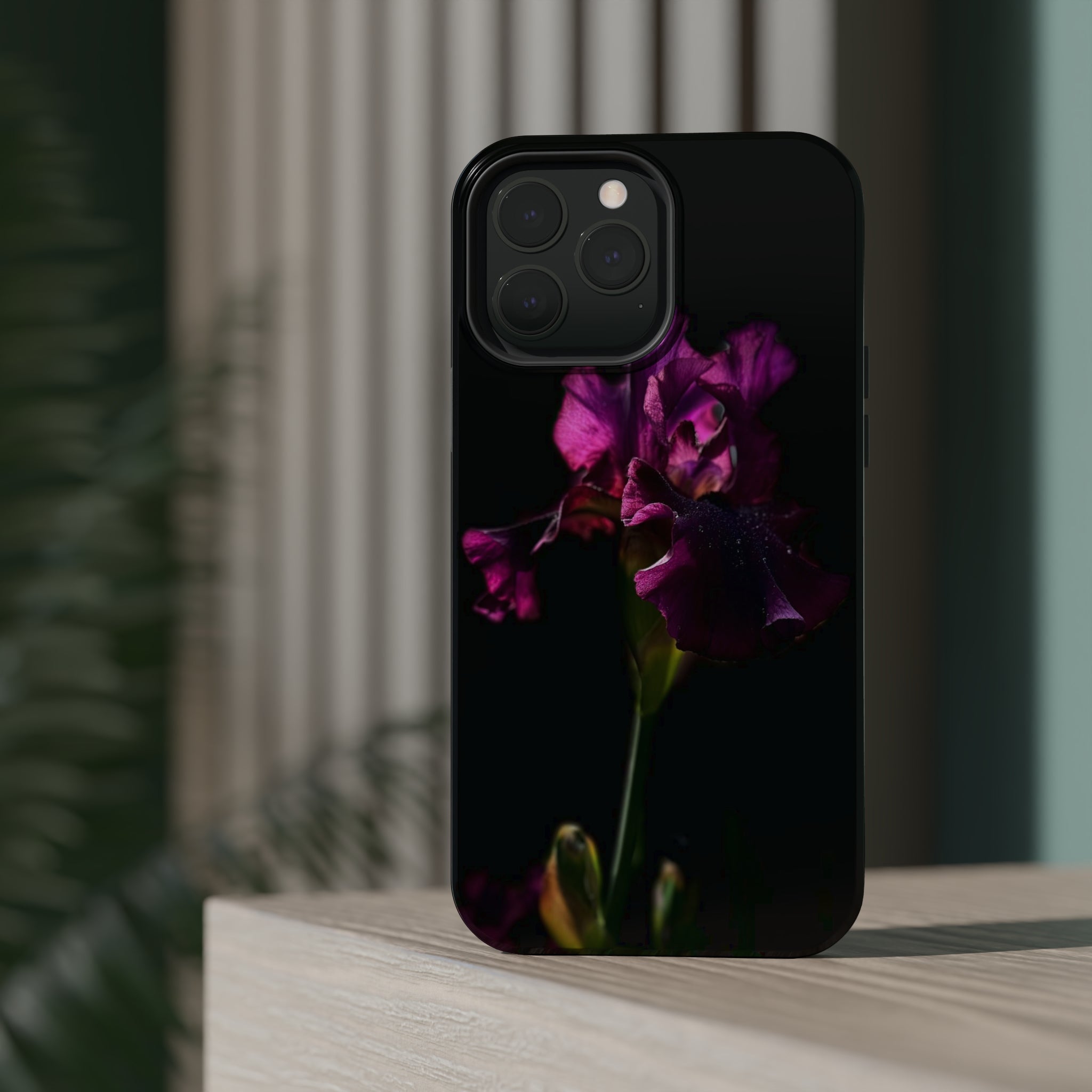 Deep Purple Iris No. 2 MagSafe Tough iPhone® Cases