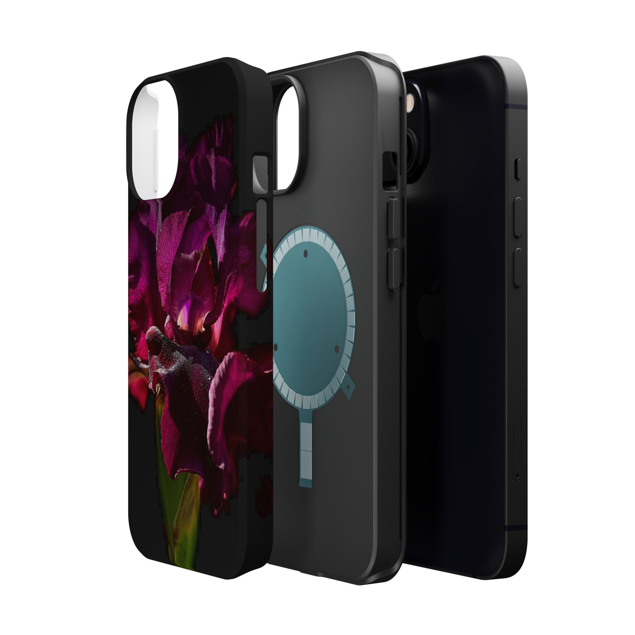 Deep Purple Iris MagSafe Tough iPhone® Cases