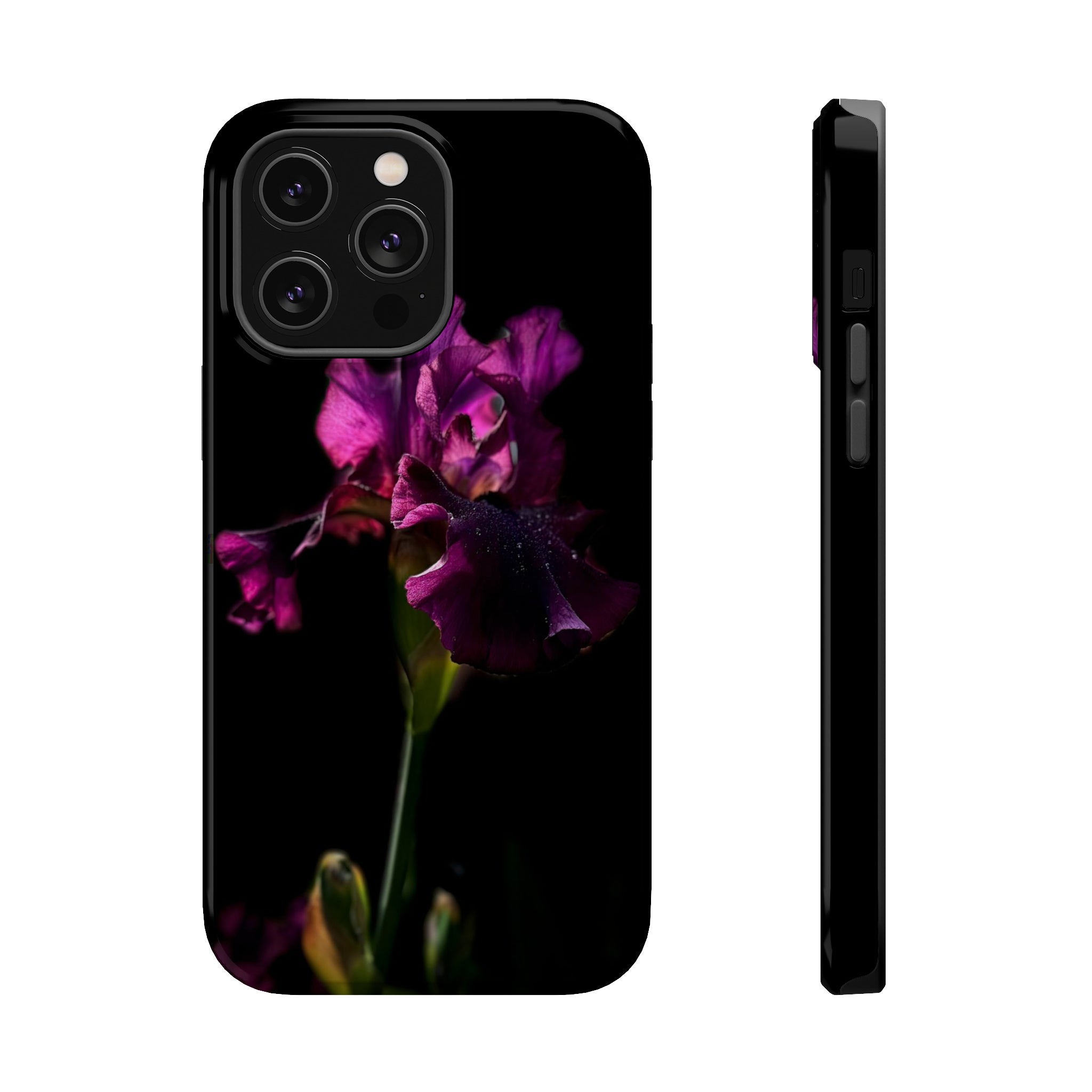 Deep Purple Iris No. 2 MagSafe Tough iPhone® Cases