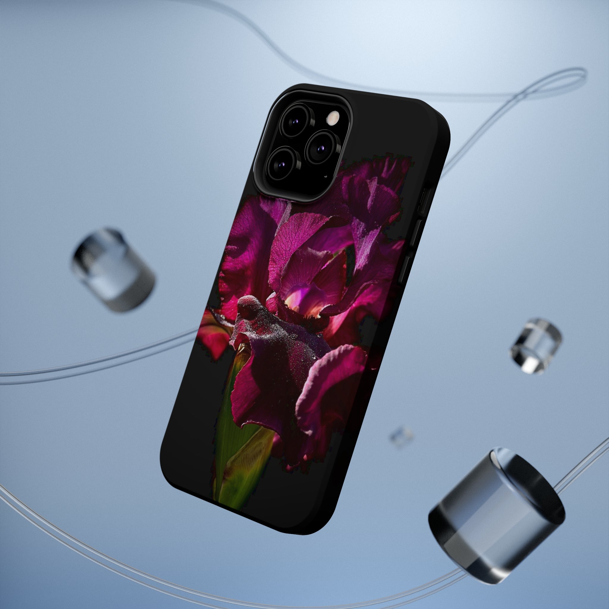 Deep Purple Iris MagSafe Tough iPhone® Cases
