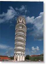 Pisa Spring - Greeting Card