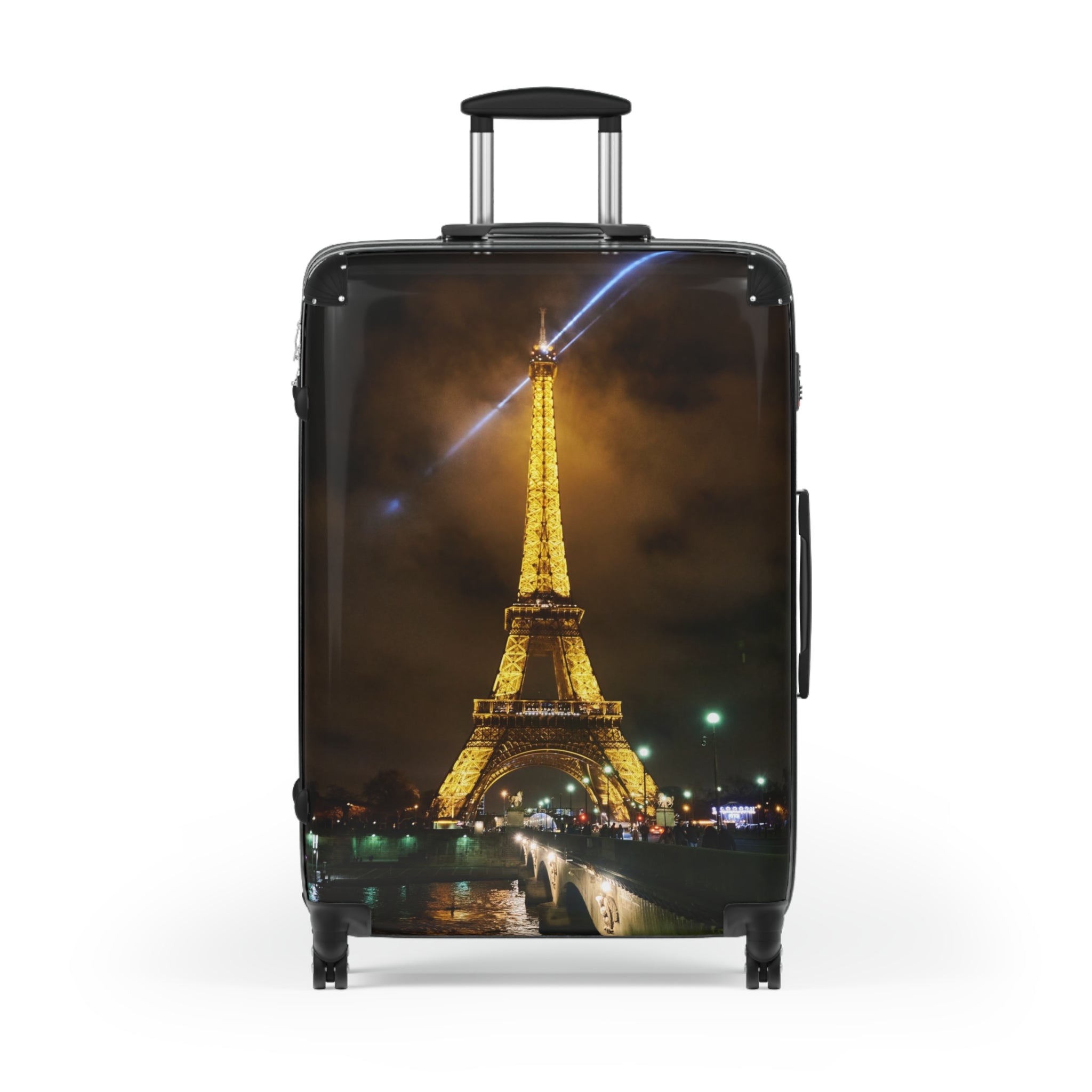 Eiffel Tower Suitcase [City of Lights Artwork]