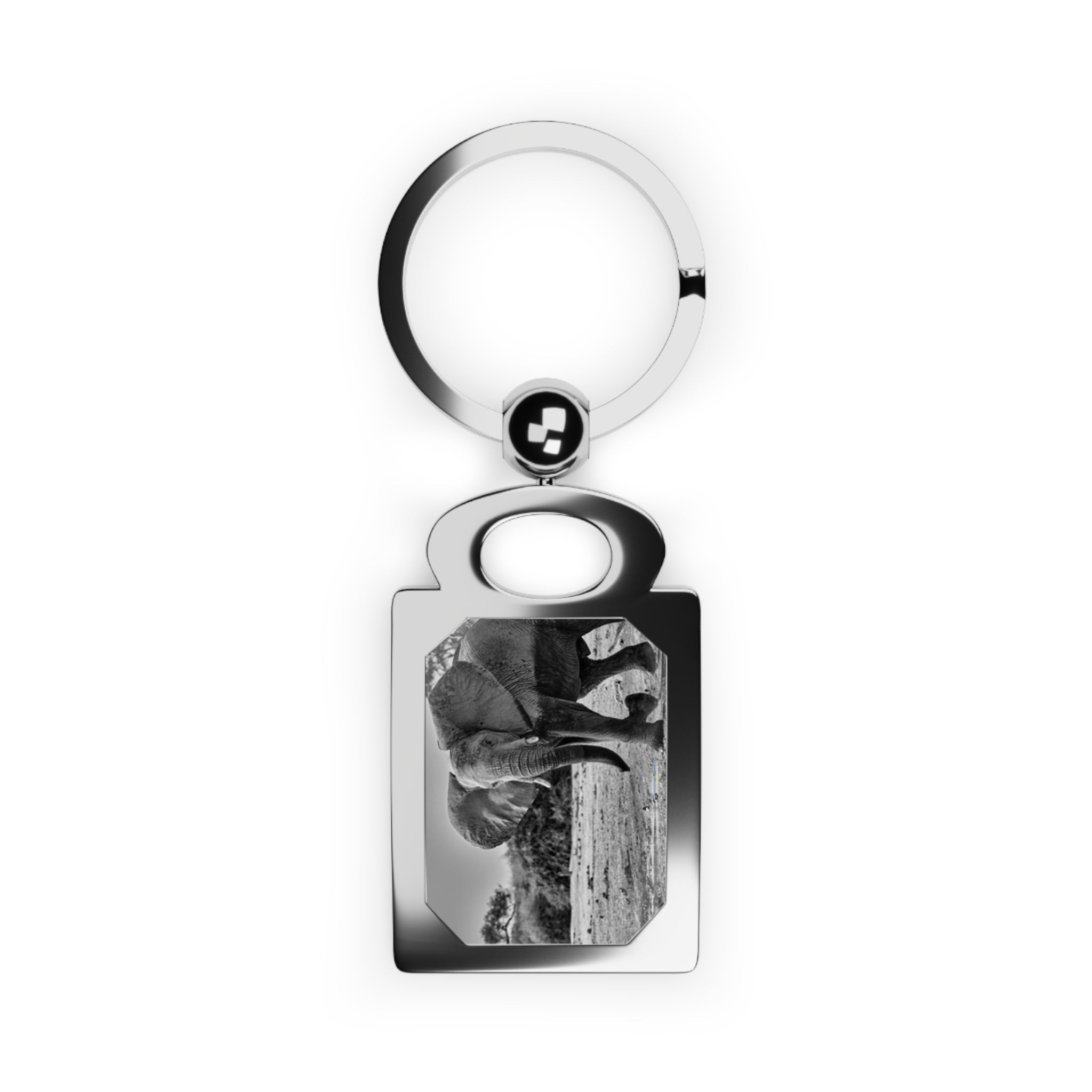 Roll Tide African Bull Elephant Keyring