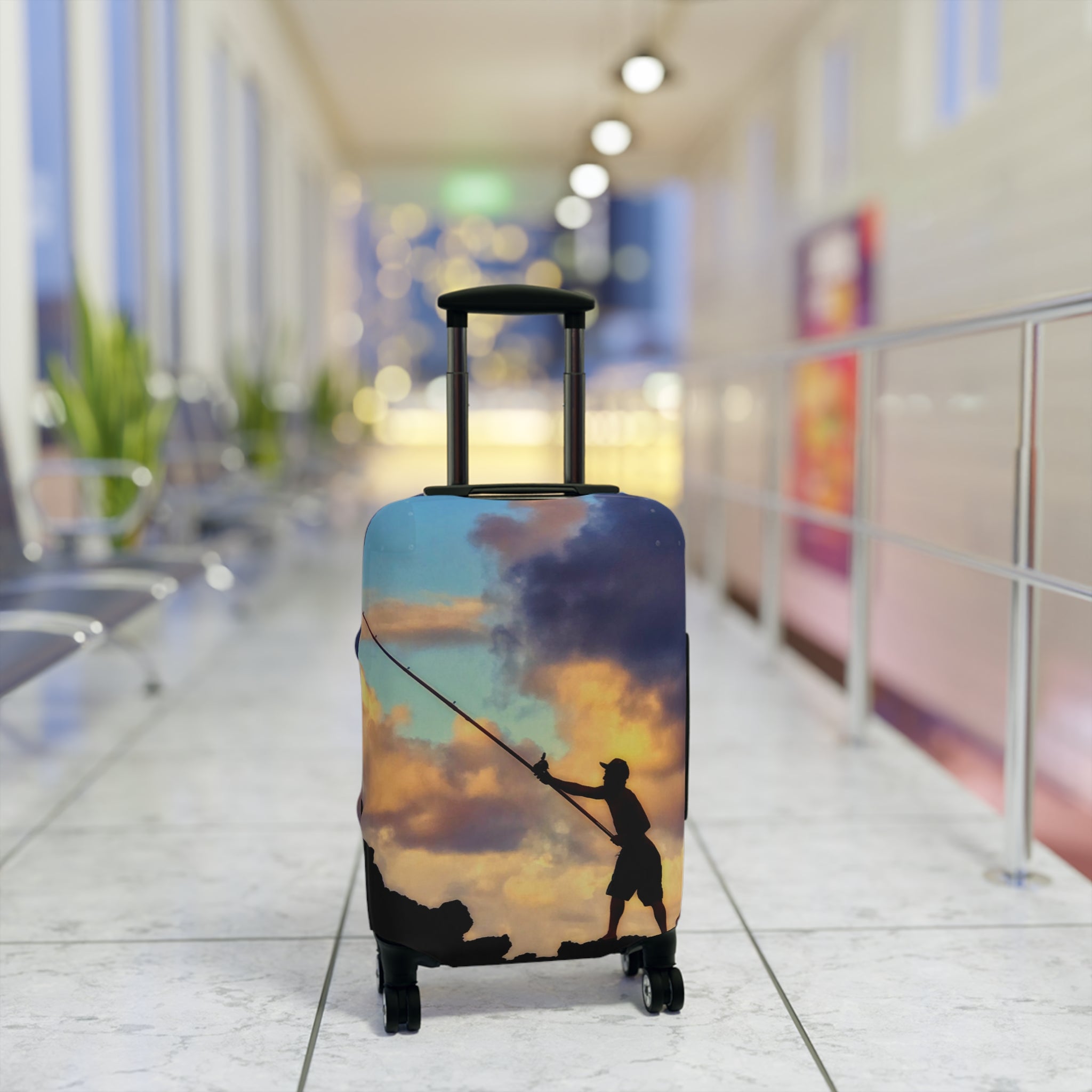 Old Hawaii Luggage Cover [Hana Life Artwork]