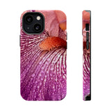 Brilliant Iris Blossom MagSafe iPhone Cases