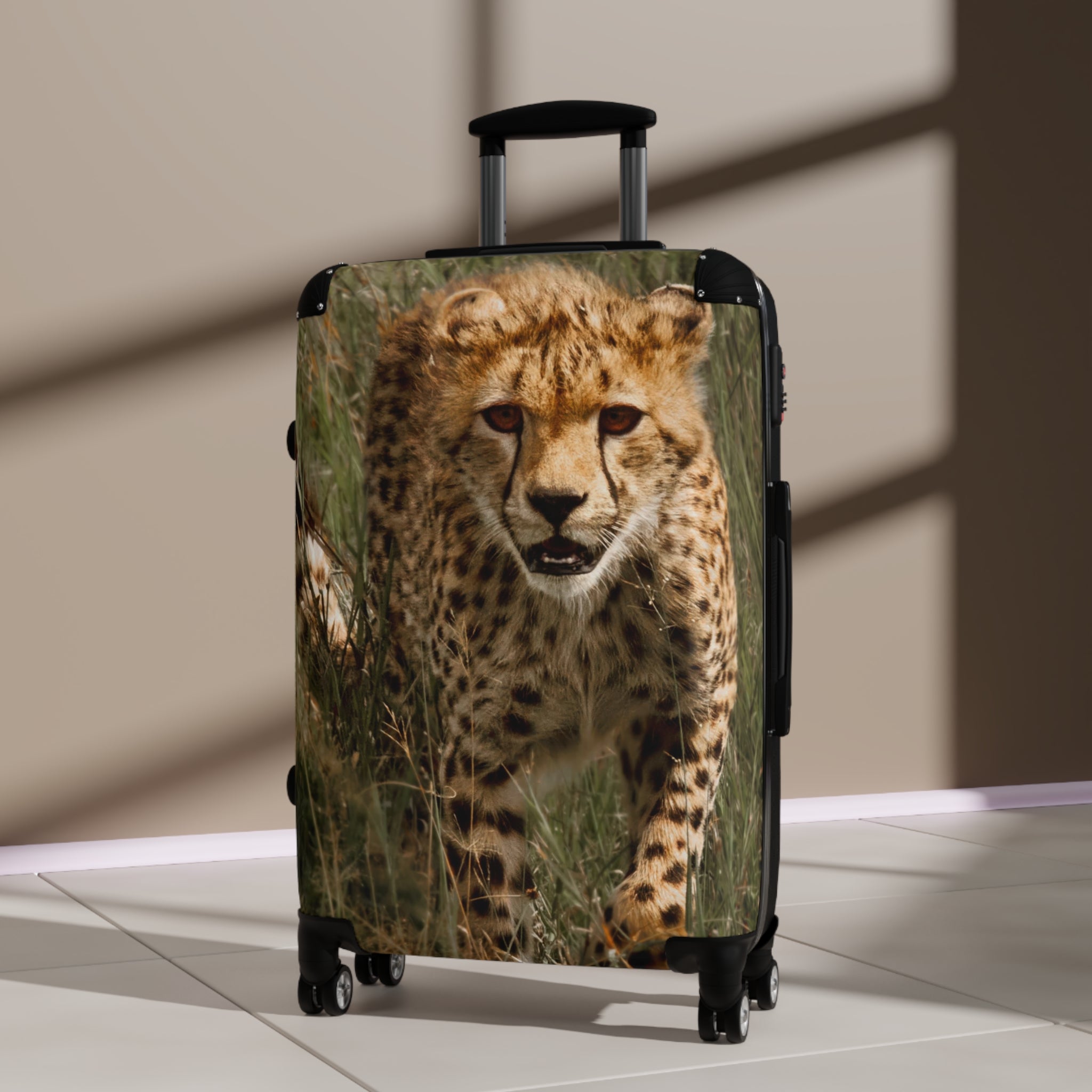 Stalking Cheetah Suitcase Collection [Catcher in the Rye  Artwork]