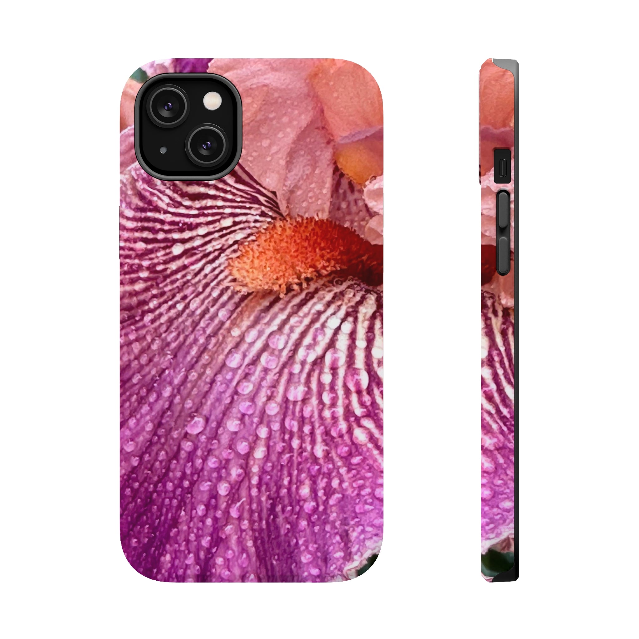 Brilliant Iris Blossom MagSafe iPhone Cases