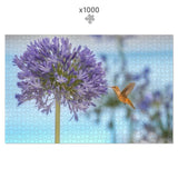 Trice: Hummingbird & Agapanthus 1000 piece Jigsaw Puzzle