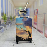 Old Hawaii Luggage Cover [Hana Life Artwork]