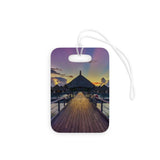 Bora Bora Overwater Boardwalk [Coffee Can Wait] Luggage Tags