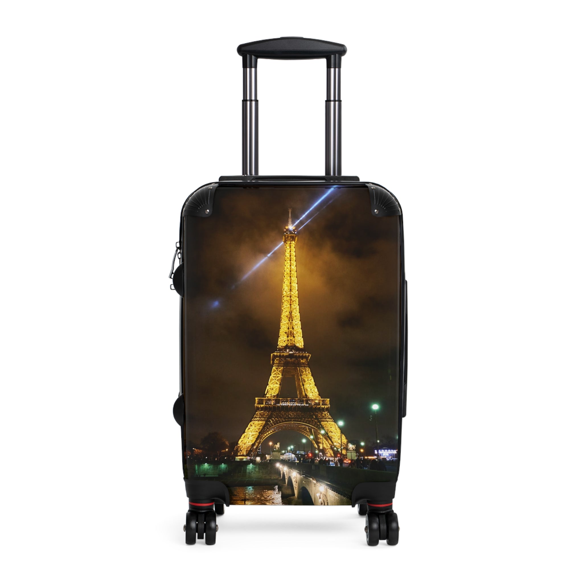 Eiffel Tower Suitcase [City of Lights Artwork]