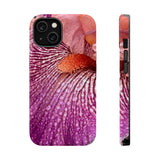 Brilliant Iris Blossom MagSafe iPhone Cases