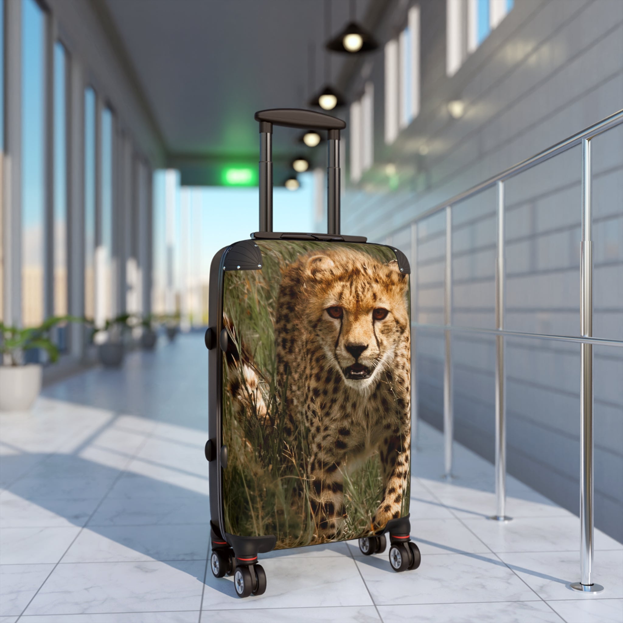 Stalking Cheetah Suitcase Collection [Catcher in the Rye  Artwork]