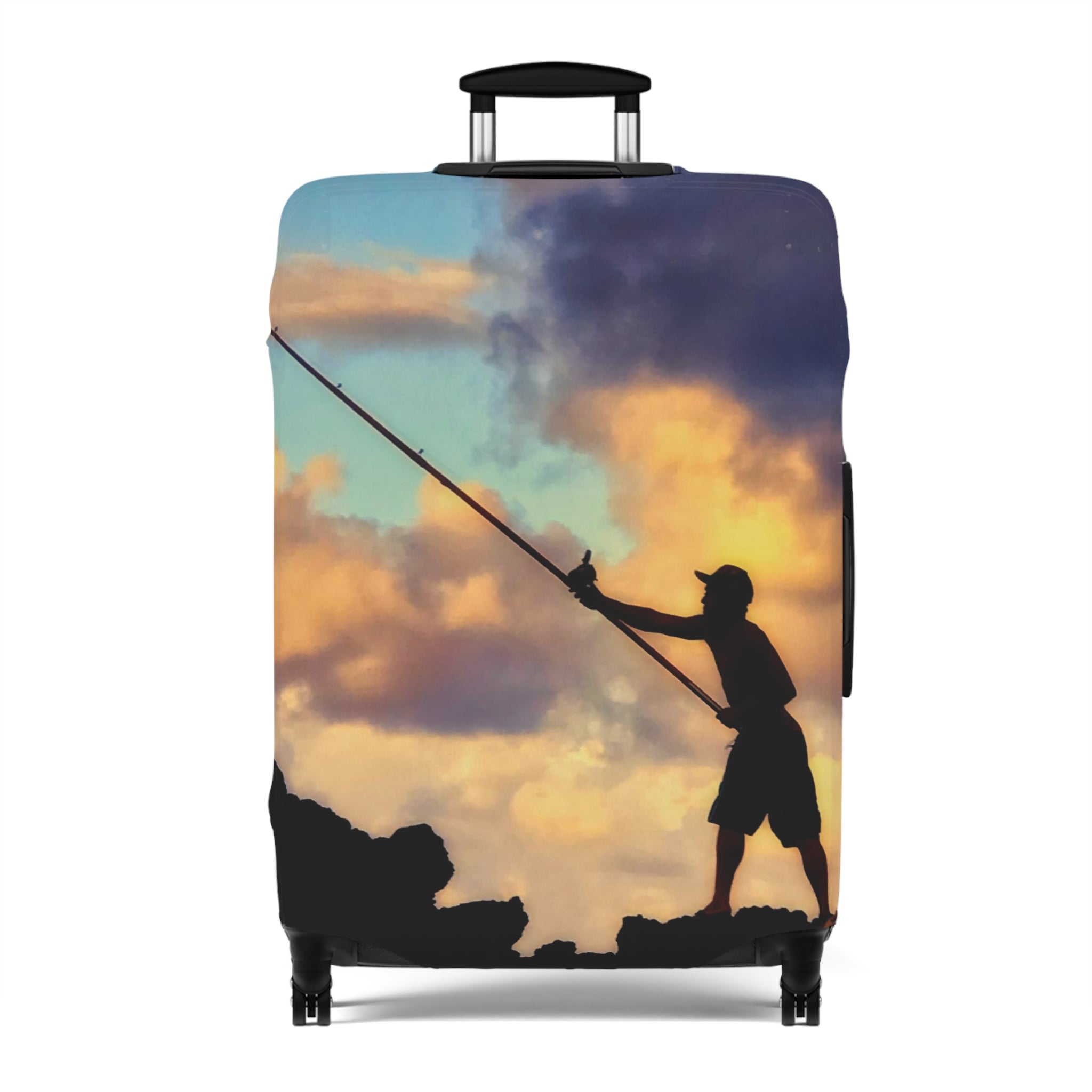 Old Hawaii Luggage Cover [Hana Life Artwork]