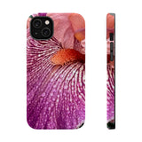 Brilliant Iris Blossom MagSafe iPhone Cases